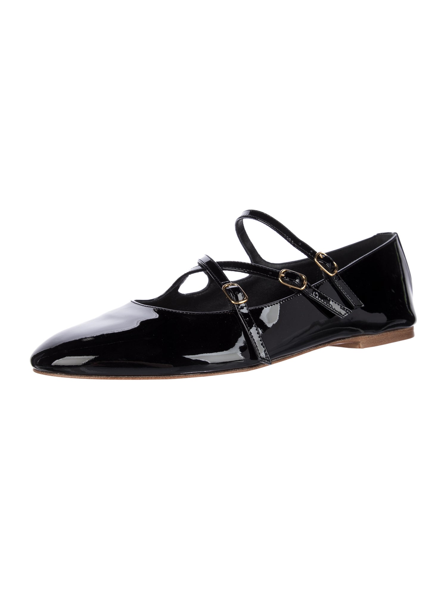 Celine Patent Leather Mary Jane Flats
