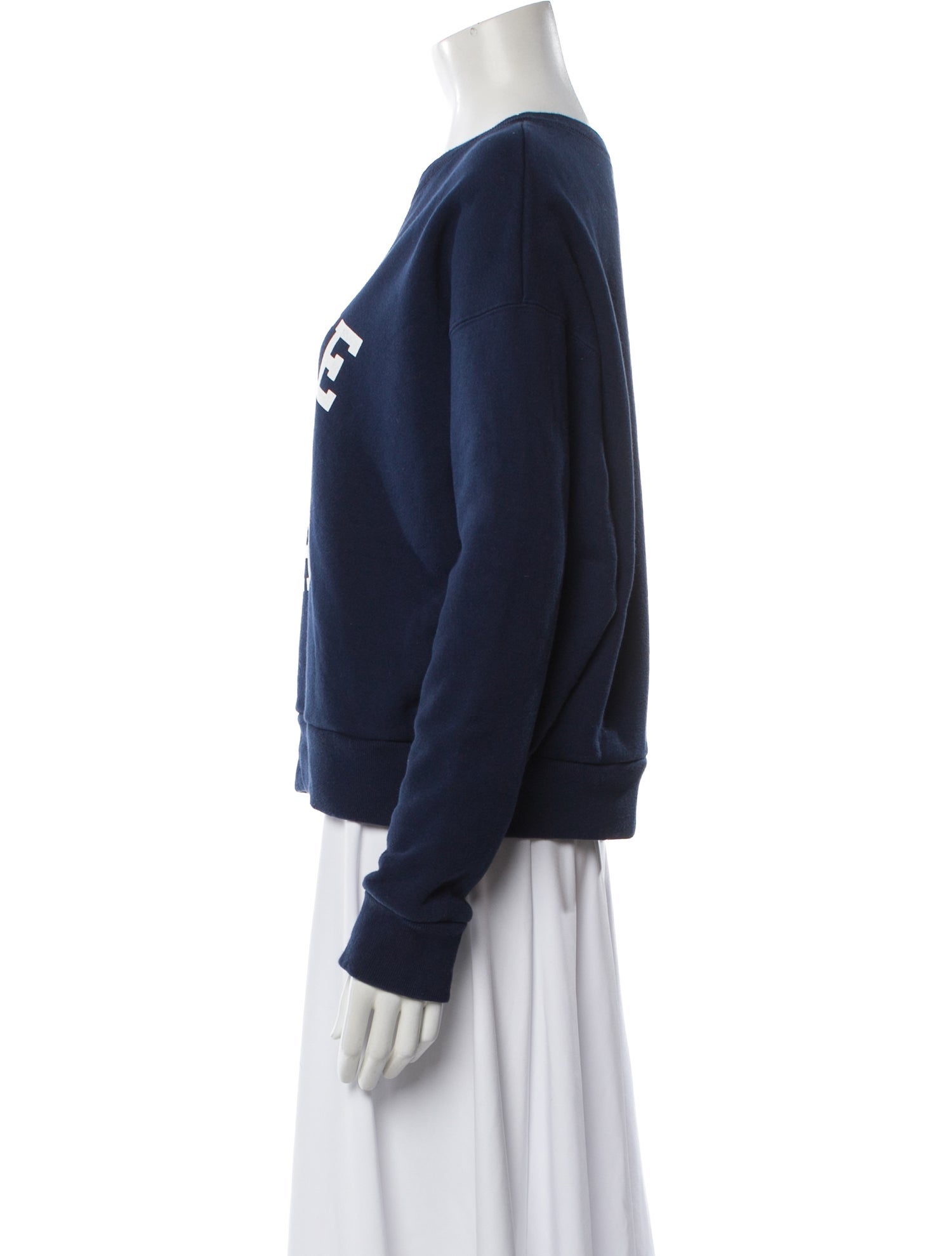 Celine Graphic Print Crew Neck Sweatshirt