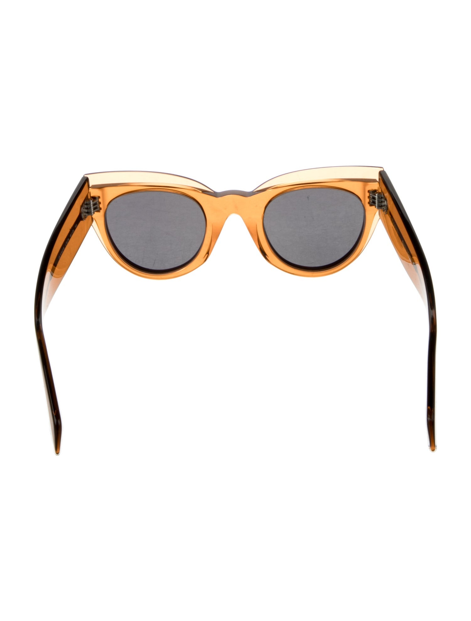 Celine Round Tinted Sunglasses