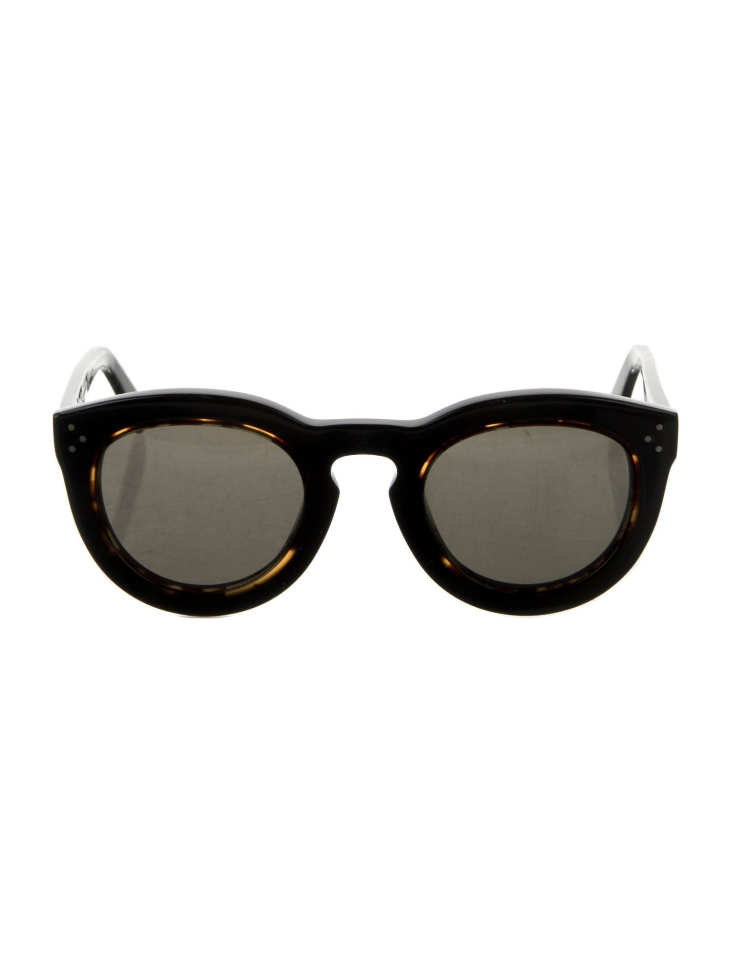 Celine Round Tinted Sunglasses