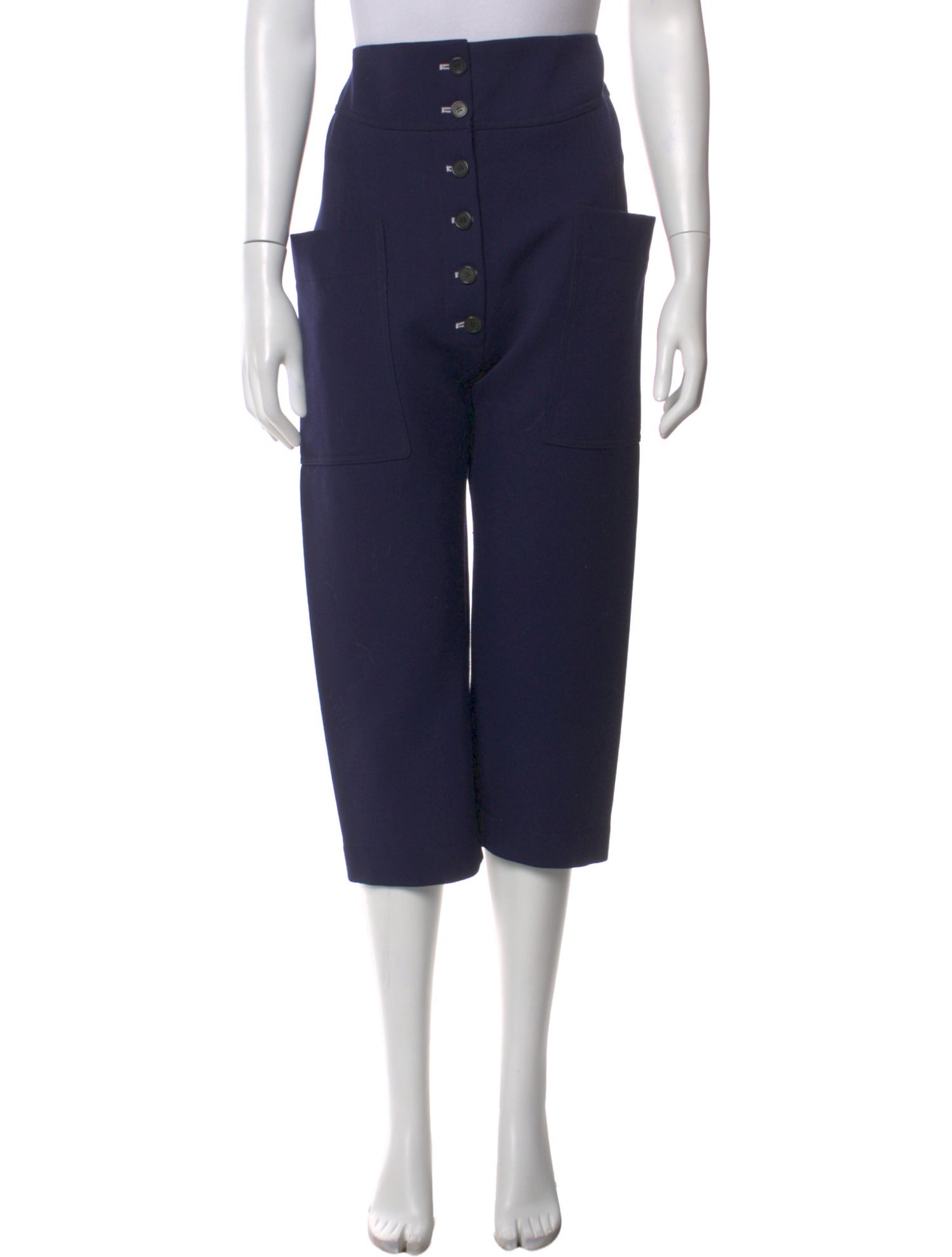 Celine Wool Straight Leg Pants