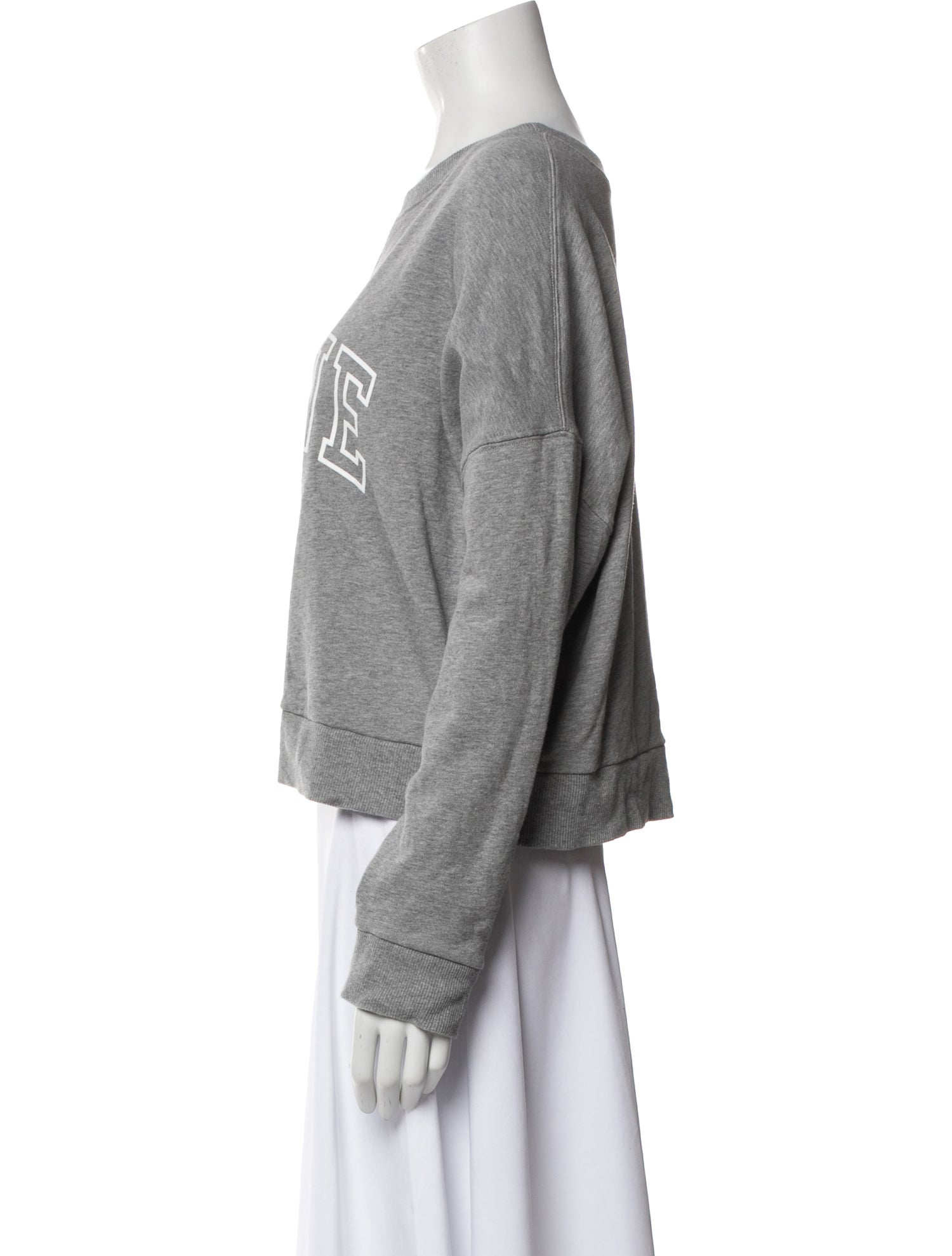 Celine Graphic Print Crew Neck Sweatshirt