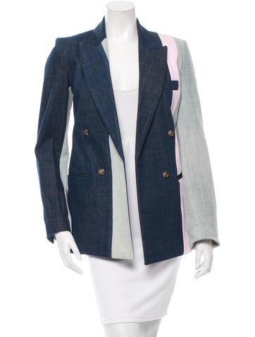 Céline Colorblock Denim Jacket