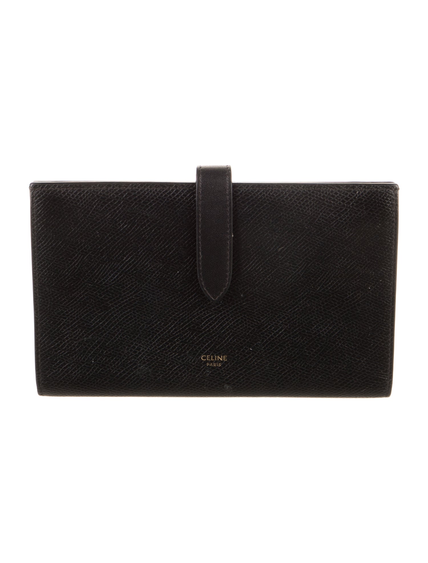 Celine 2019 Large Strap Wallet French Purse