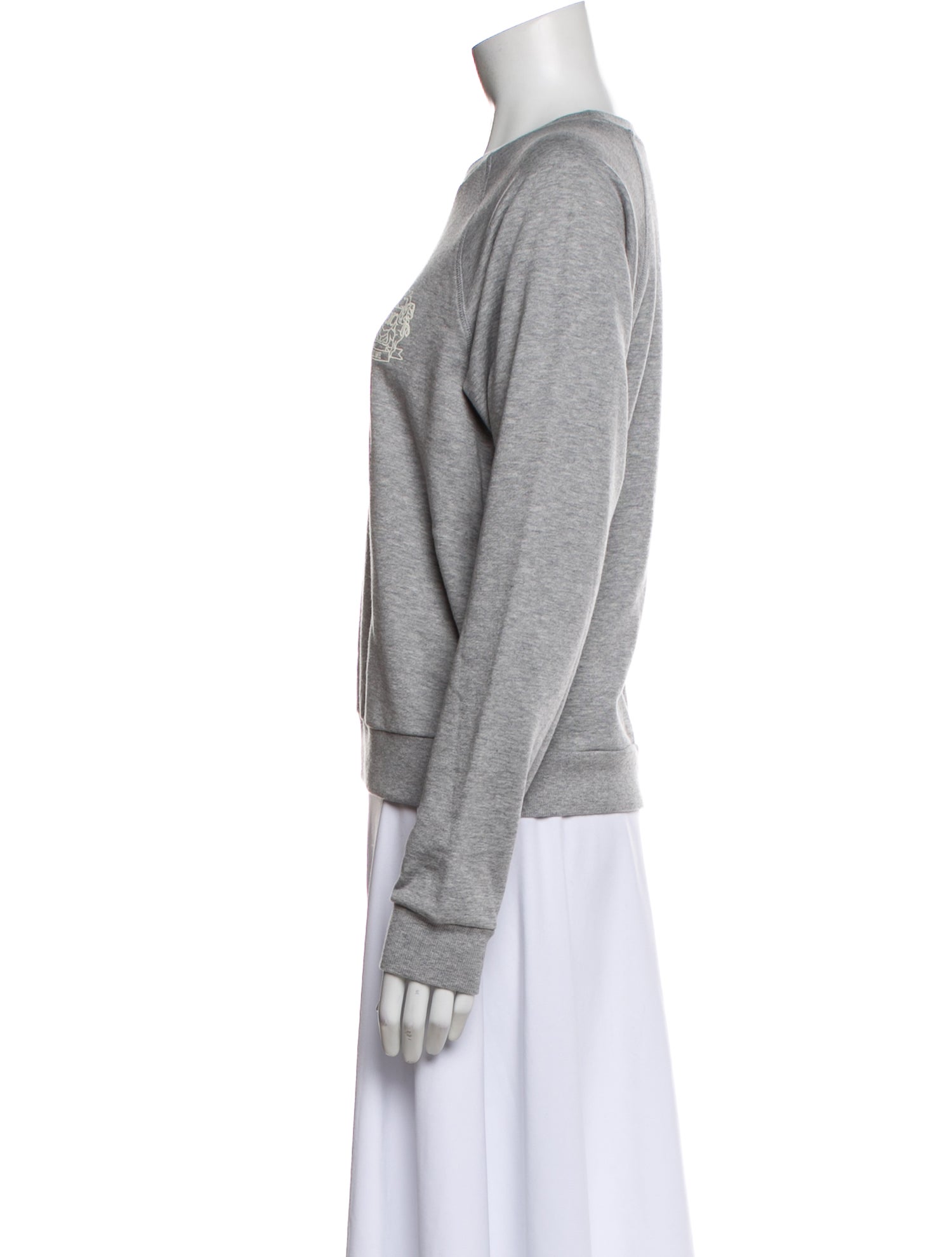 Celine Graphic Print Crew Neck Sweatshirt