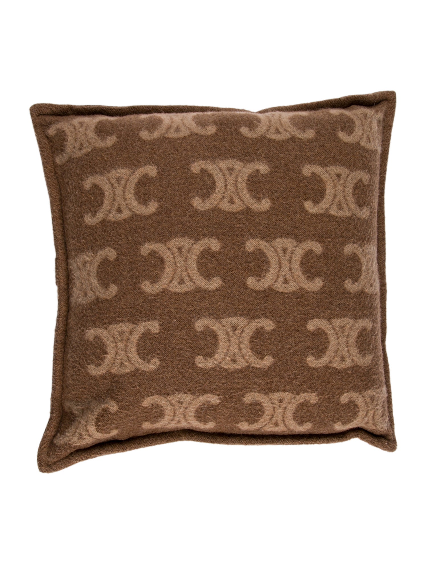 Celine Triomphe Throw Pillow