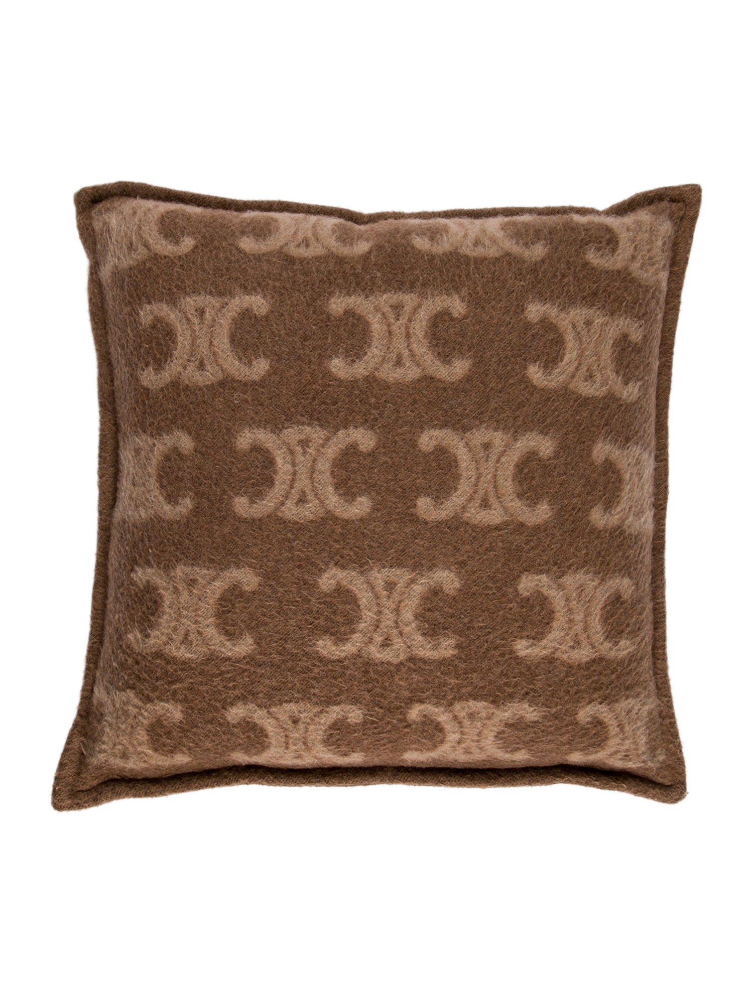 Celine Triomphe Throw Pillow