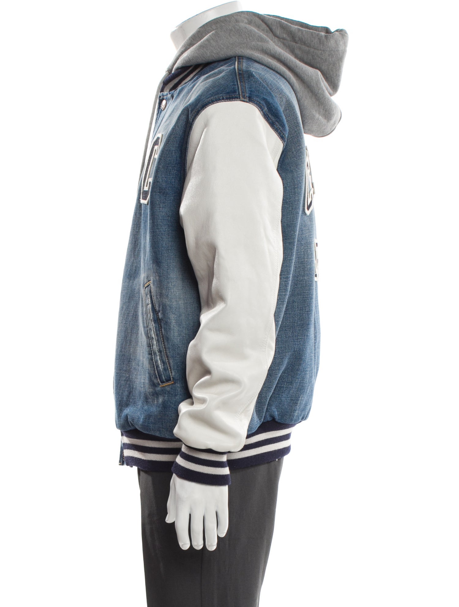Celine Striped Varsity Jacket