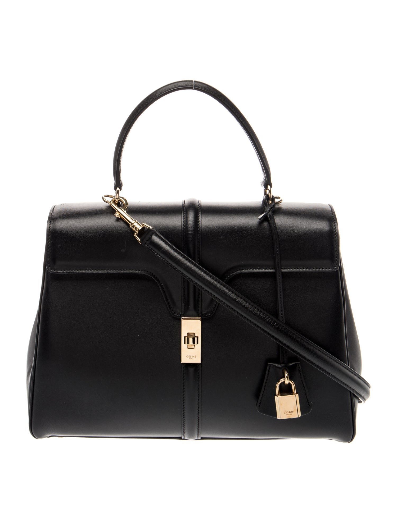 Celine Leather 16 Bag Medium