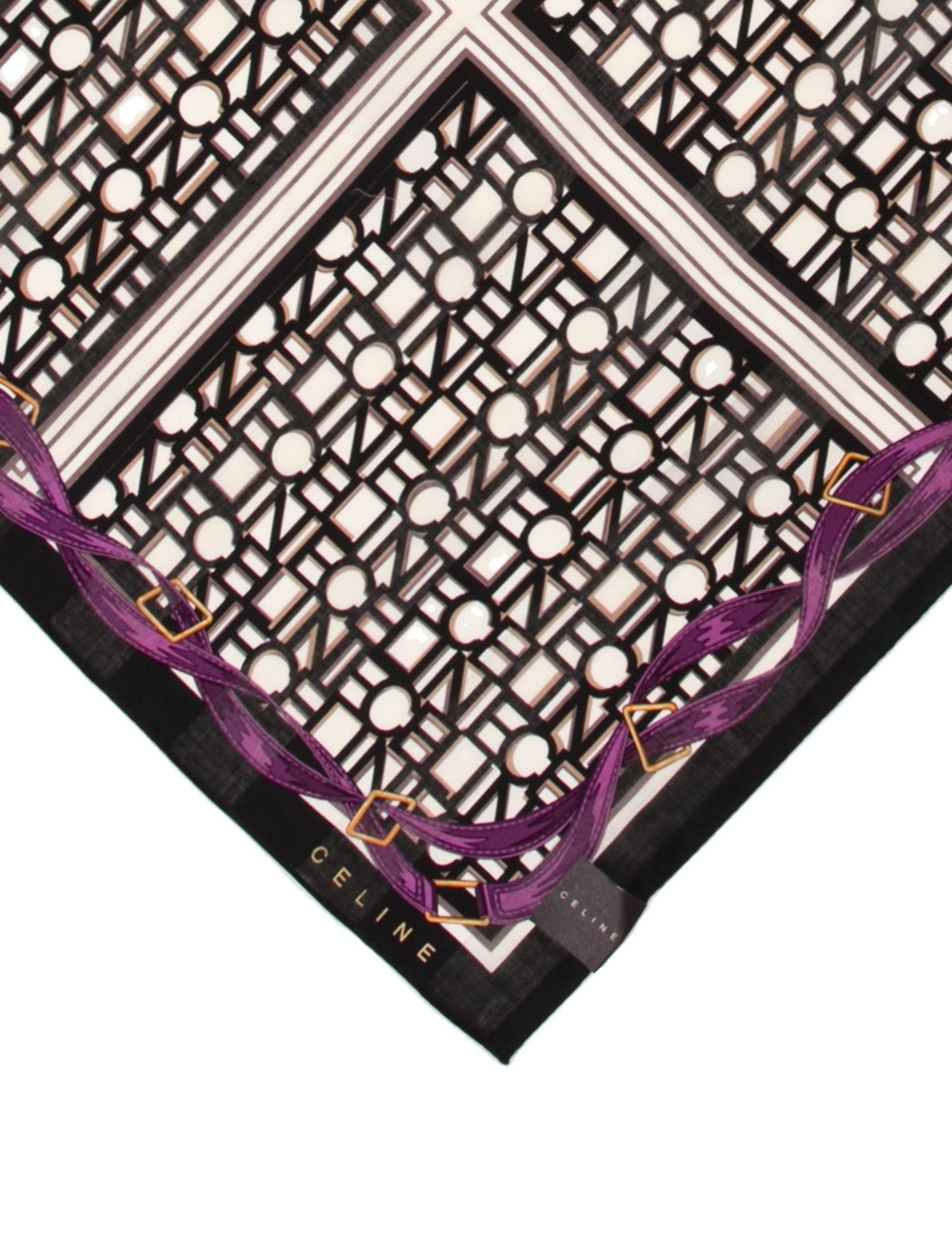 Celine Vintage Printed Bandana