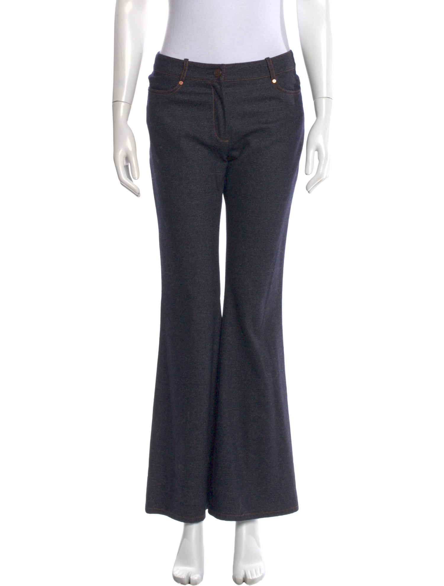 Celine Wool Wide Leg Pants