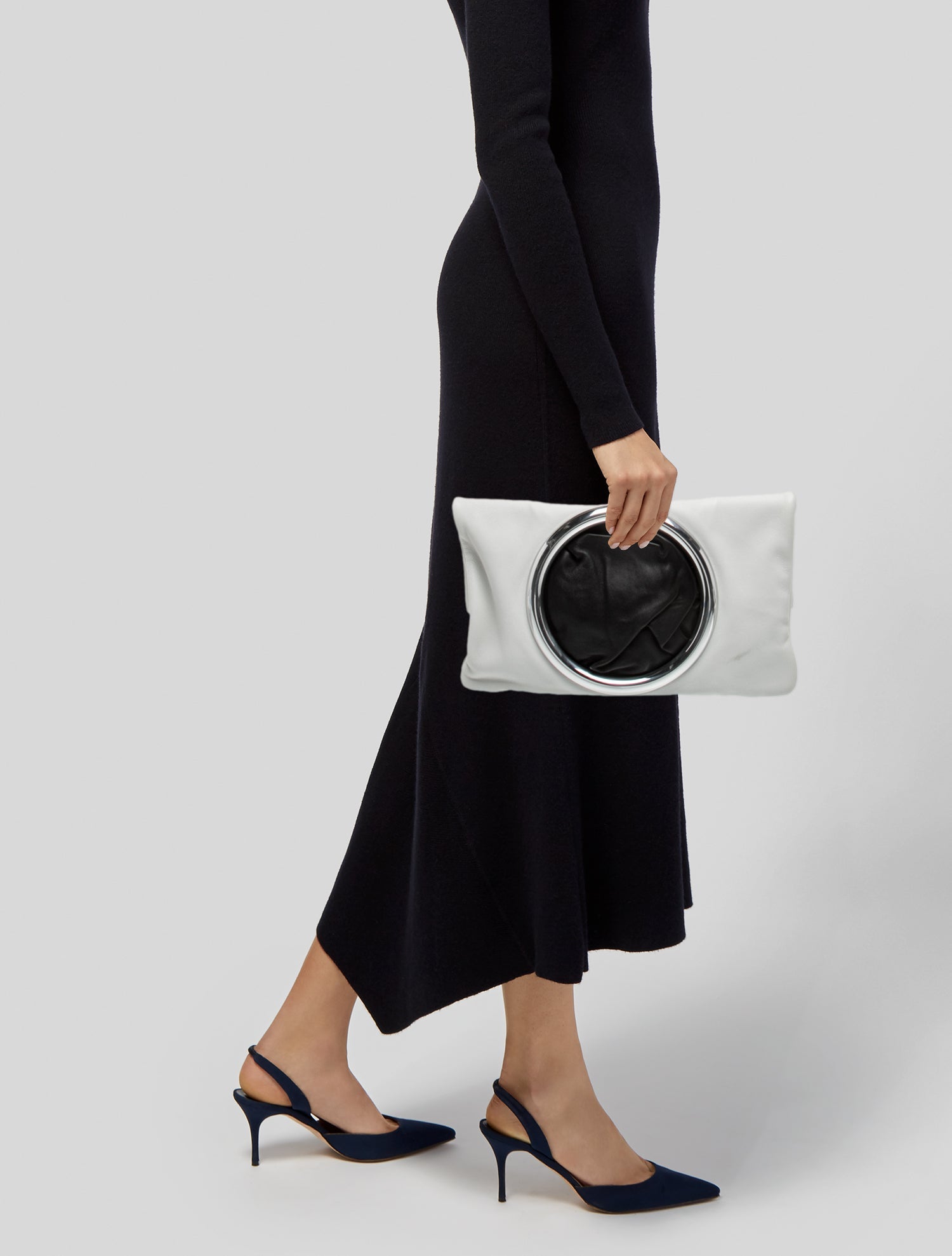 Celine Leather Eyelet