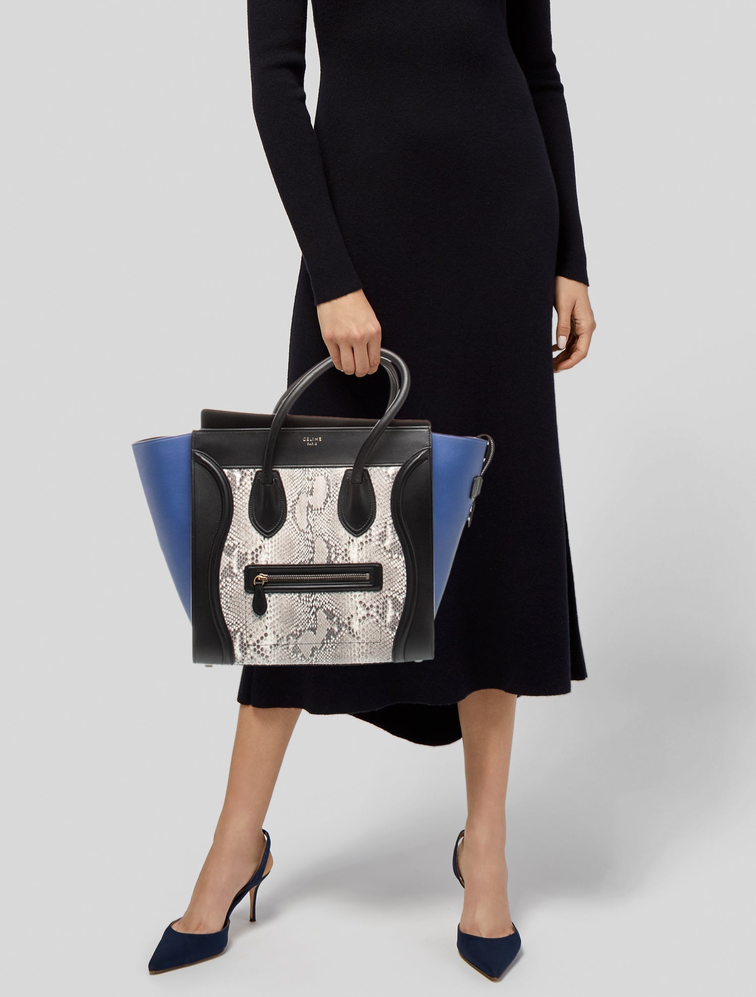 Celine Python Luggage Mini