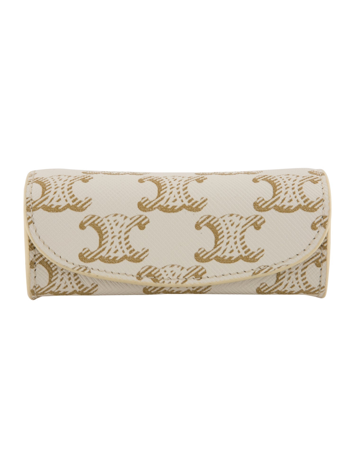 Celine Mini Coated Canvas Ring Case w/ Tags