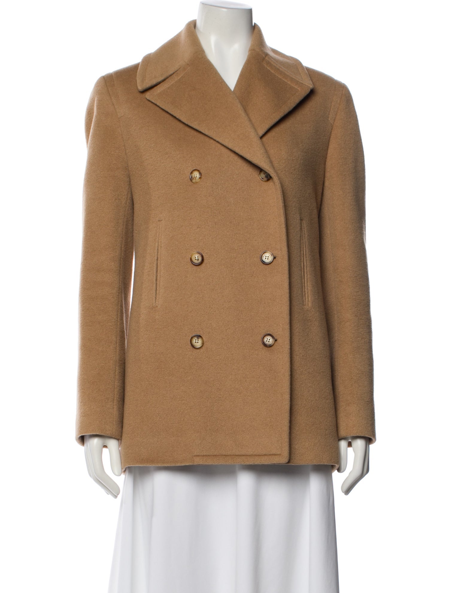 Celine Vintage Late 1990's - Early 2000's Peacoat