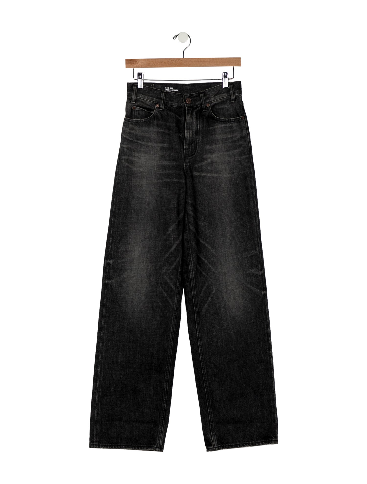 Celine Mid-Rise Wide Leg Jeans