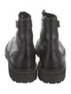 Celine Leather Combat Boots