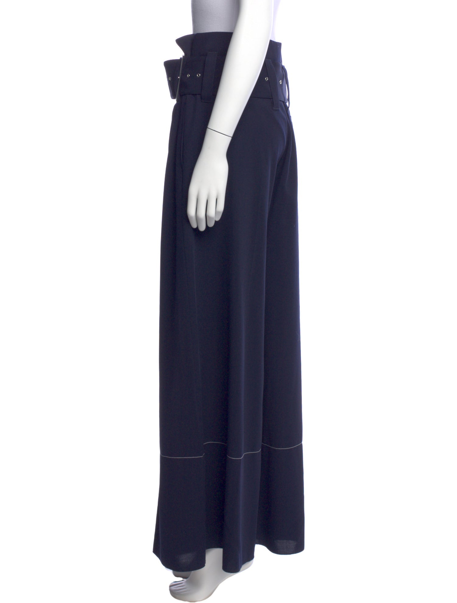 Celine Wool Wide Leg Pants