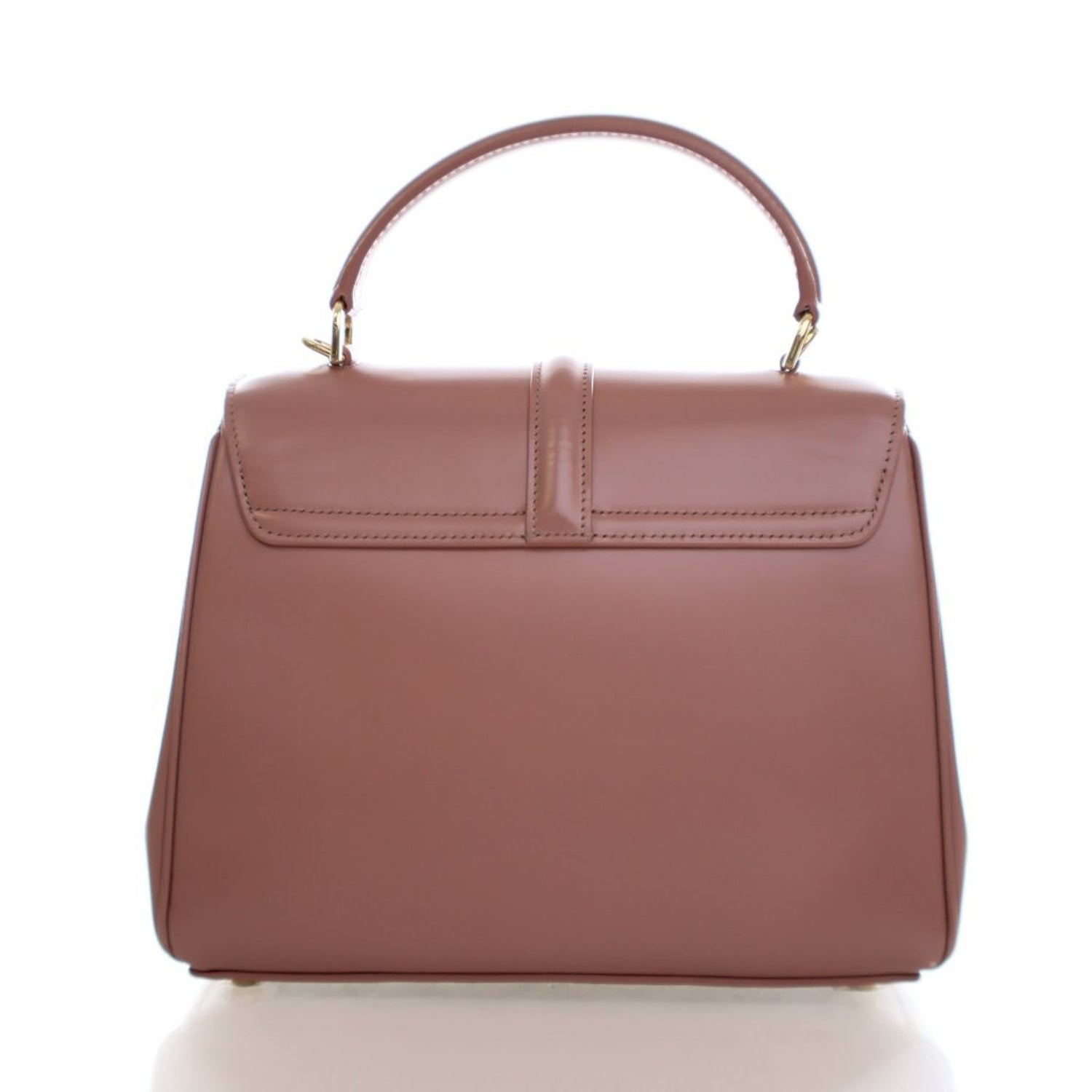 Celine Calfskin 16 Top Handle Bag Small