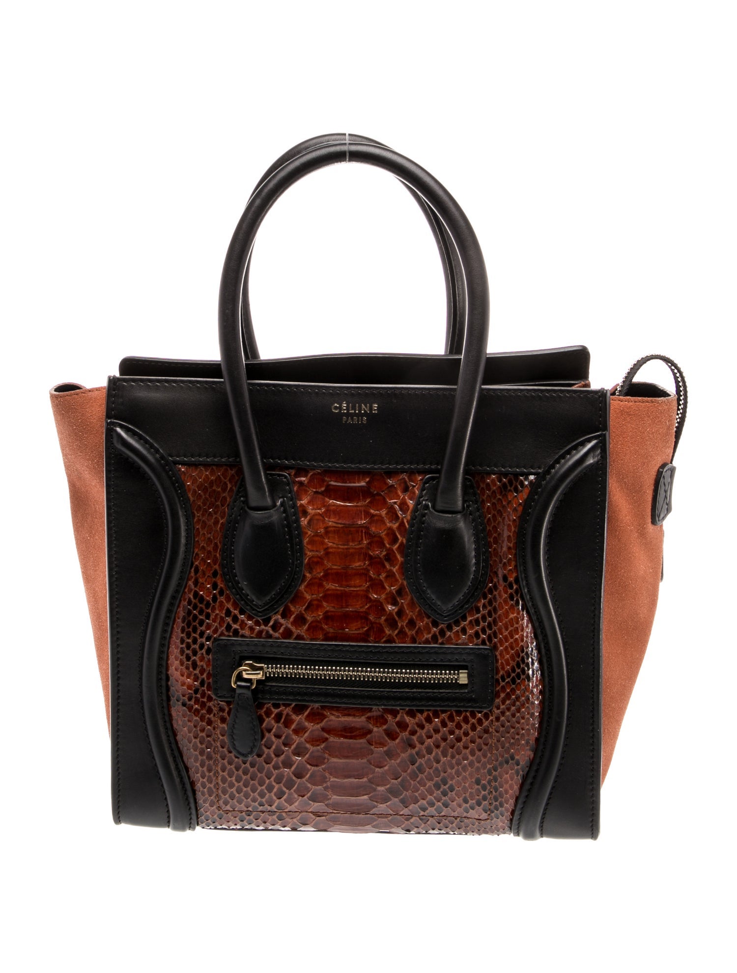 Celine Python Luggage Mini