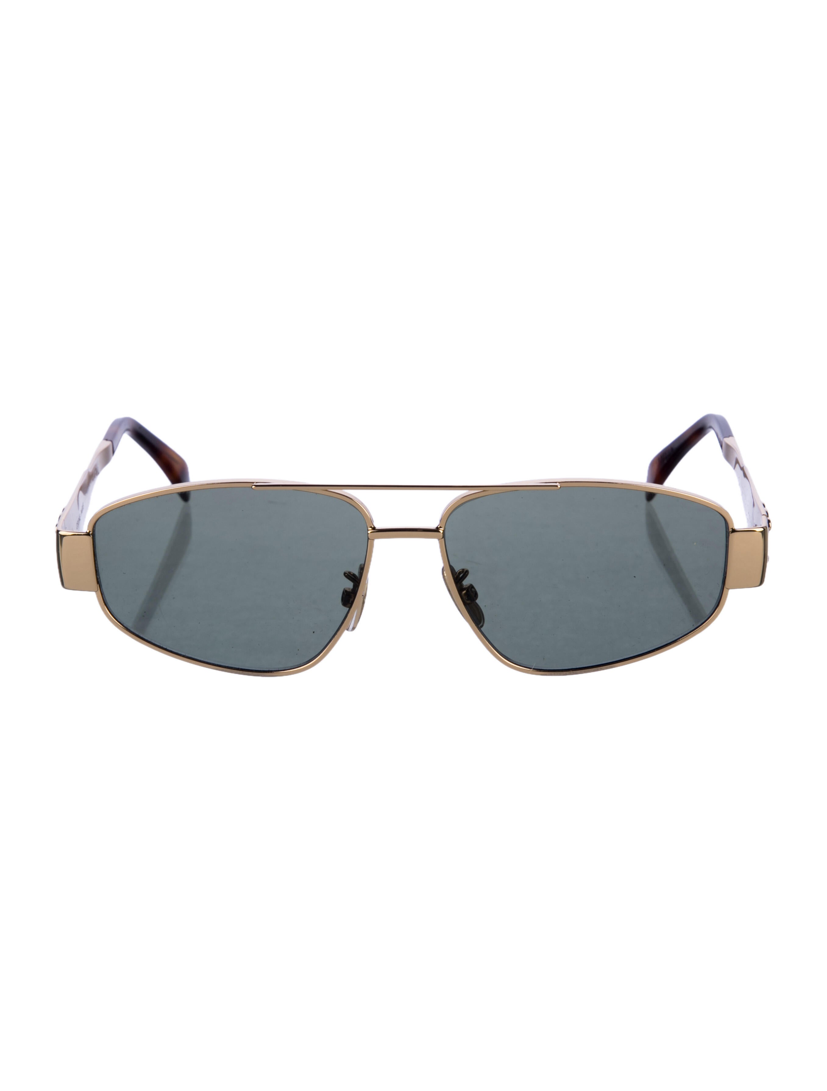 Celine Aviator Tinted Sunglasses