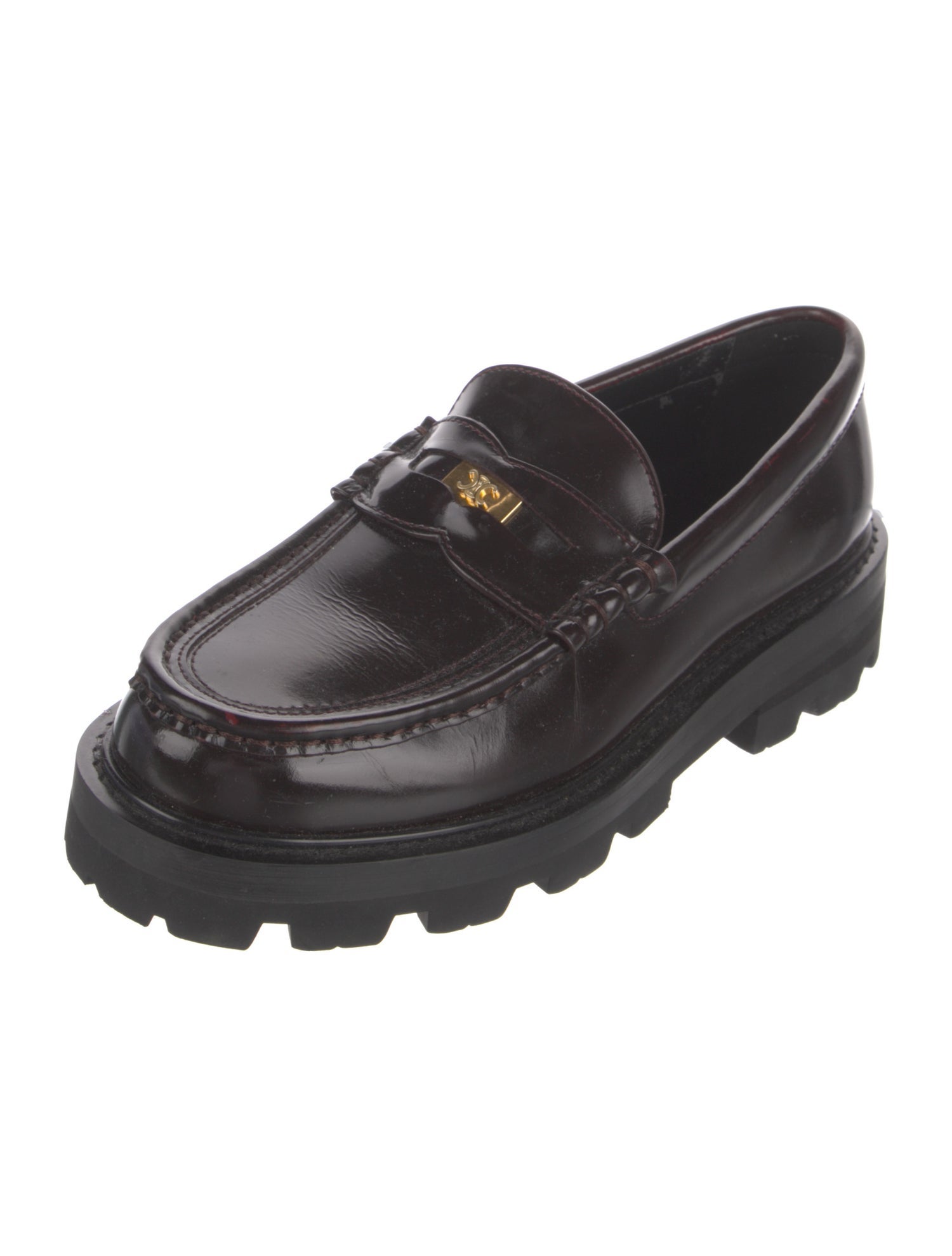 Celine Leather Loafers