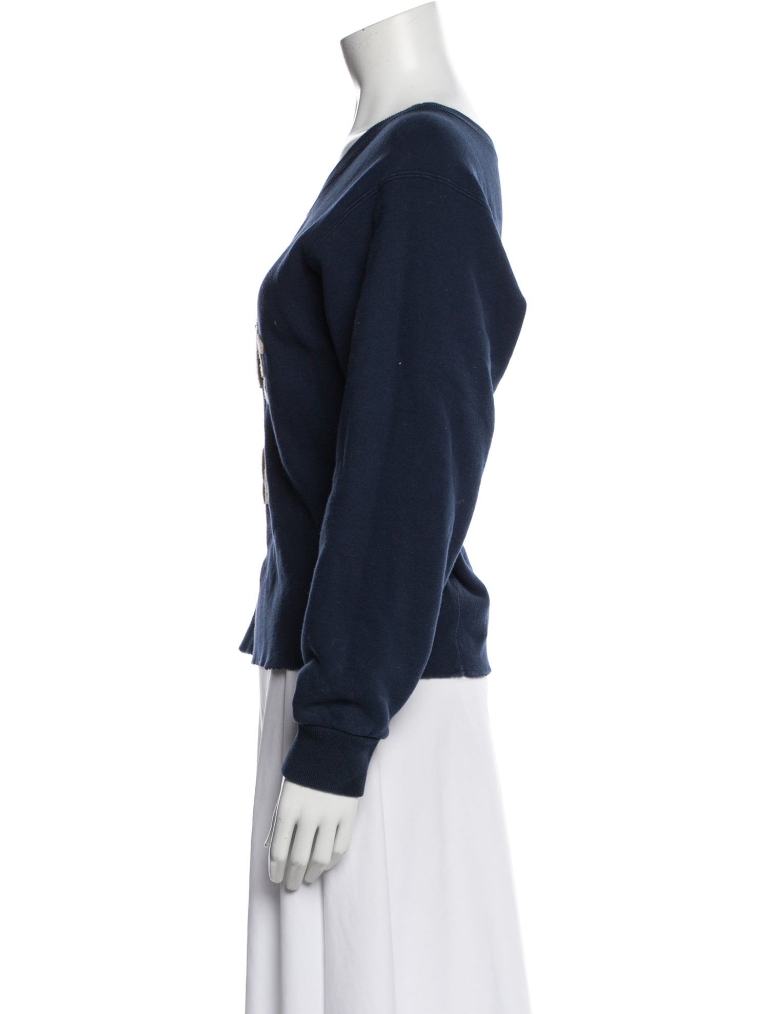 Celine Graphic Print Crew Neck Sweatshirt