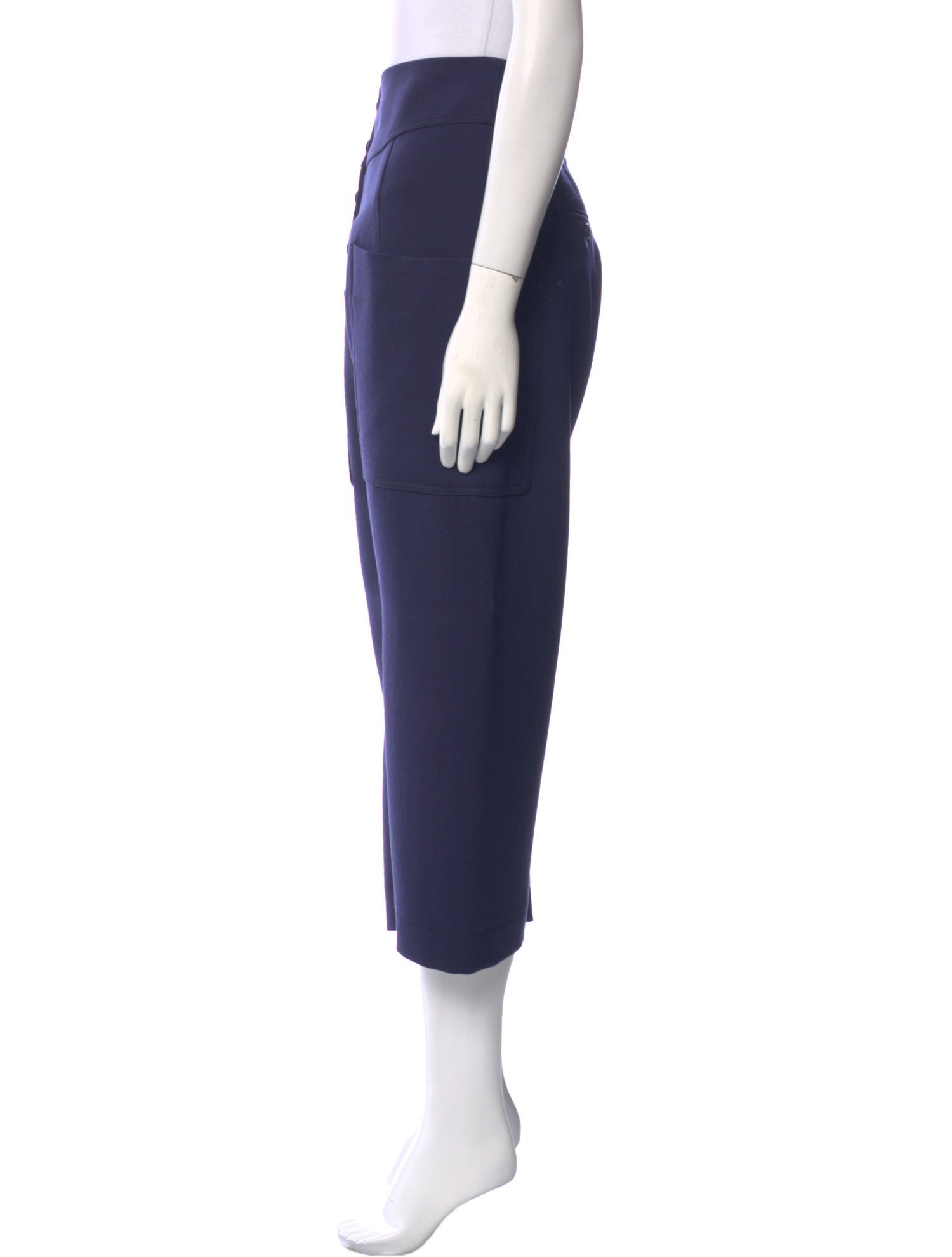 Celine Wool Straight Leg Pants