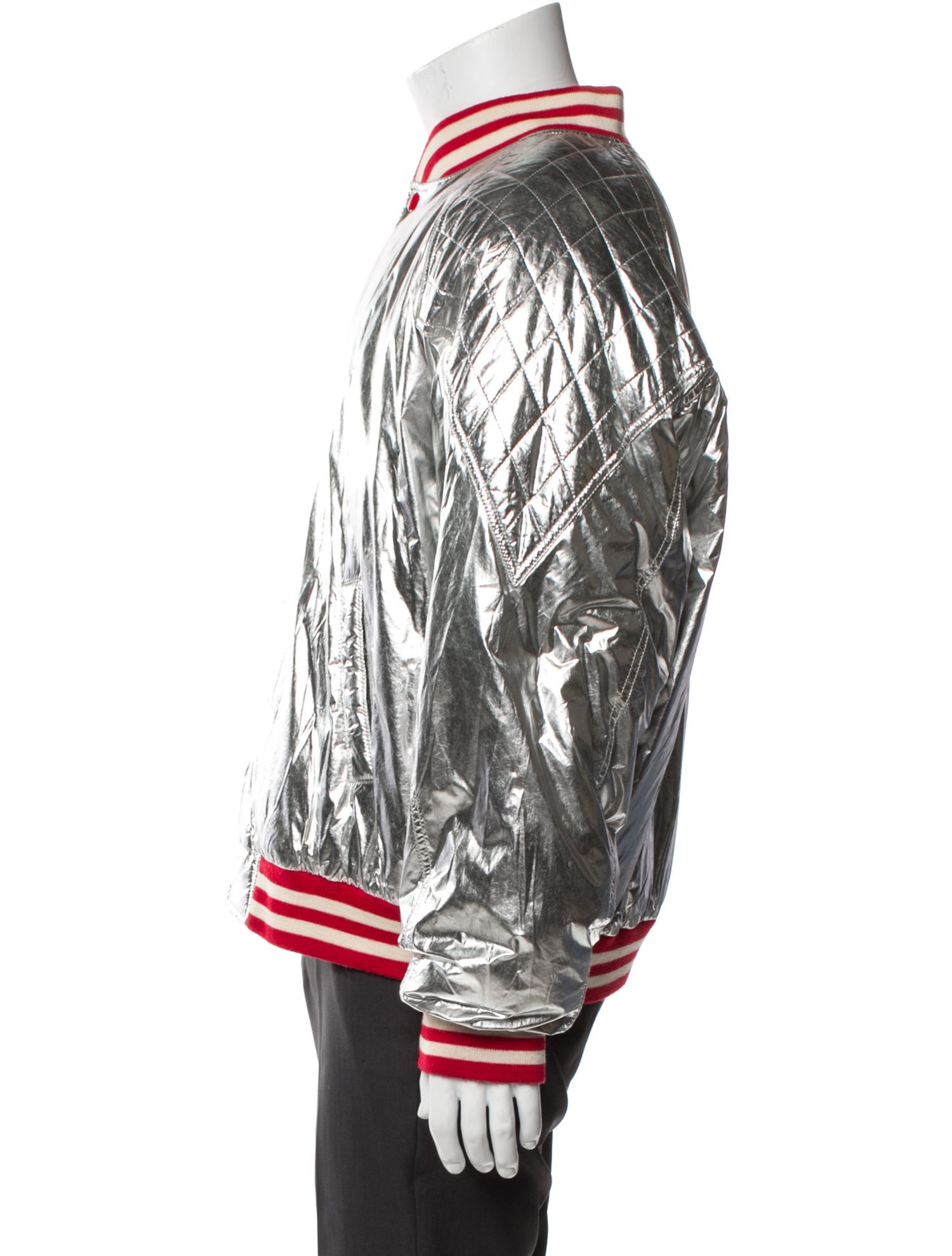 Celine 2022 Striped Bomber Jacket