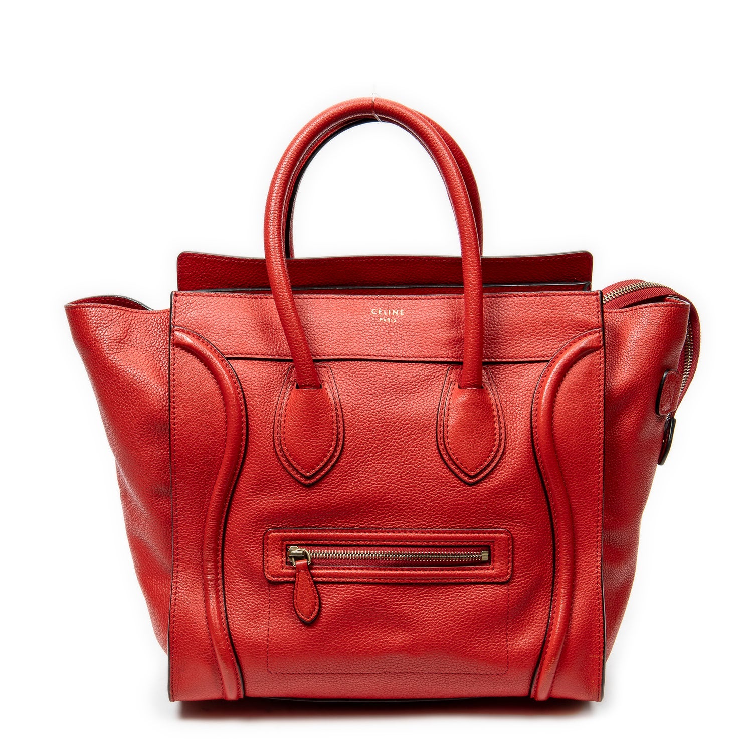 Celine Leather Mini Luggage