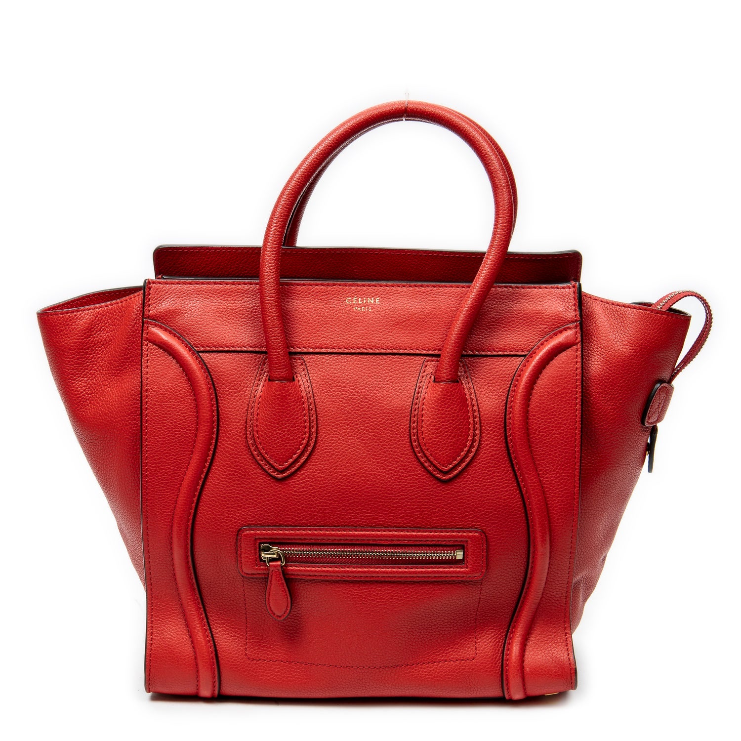 Celine Leather Mini Luggage