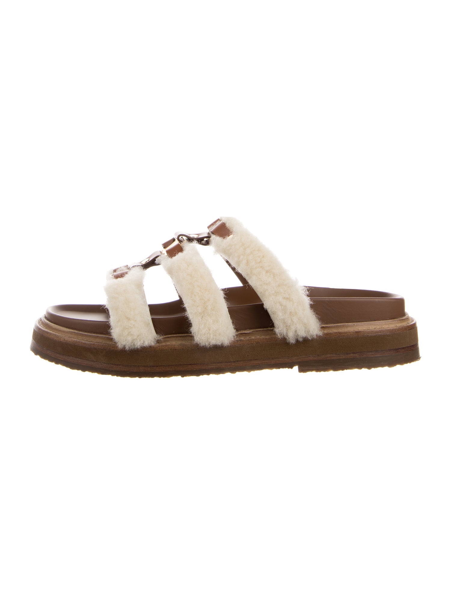 Celine Leather Slides