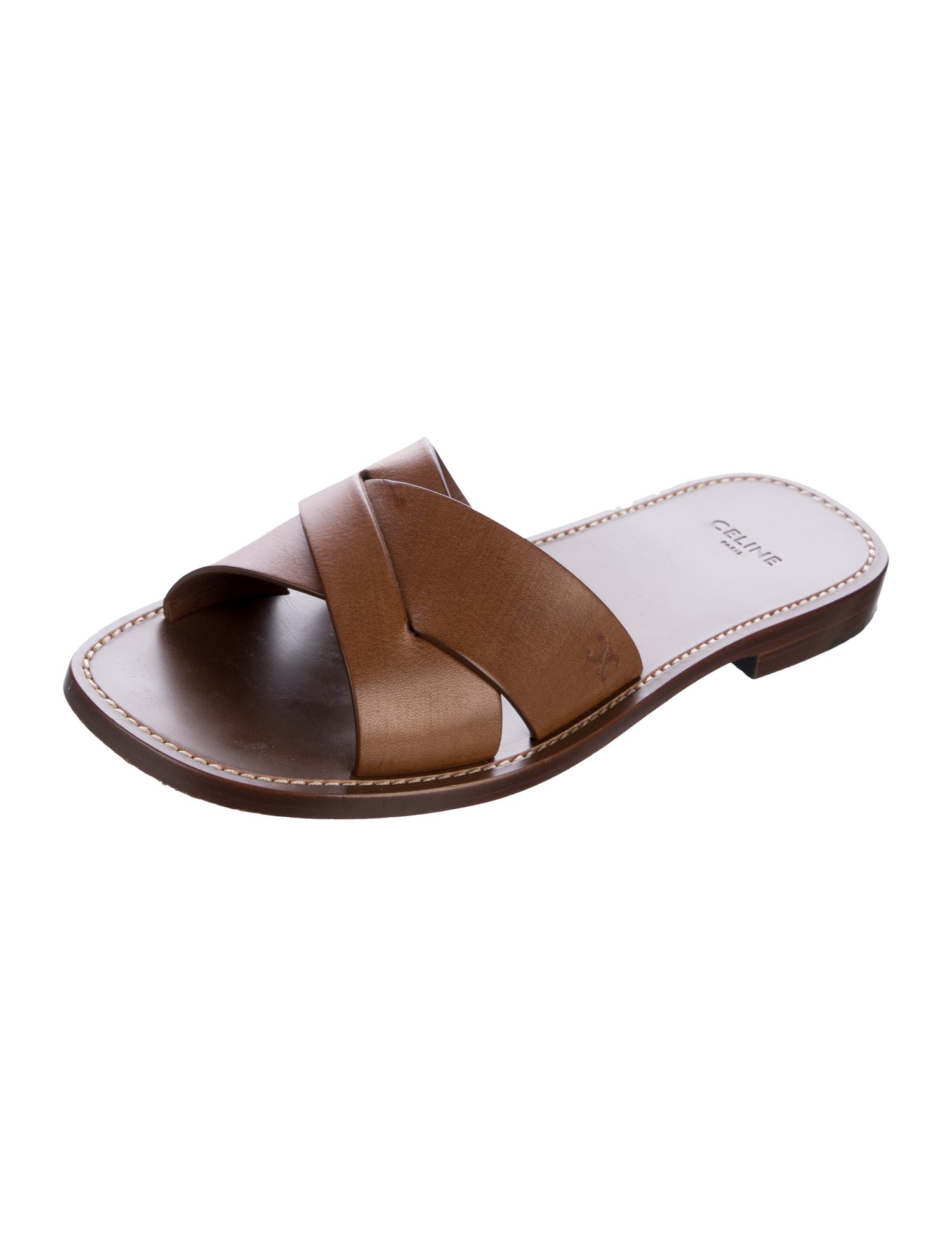 Celine Leather Slides