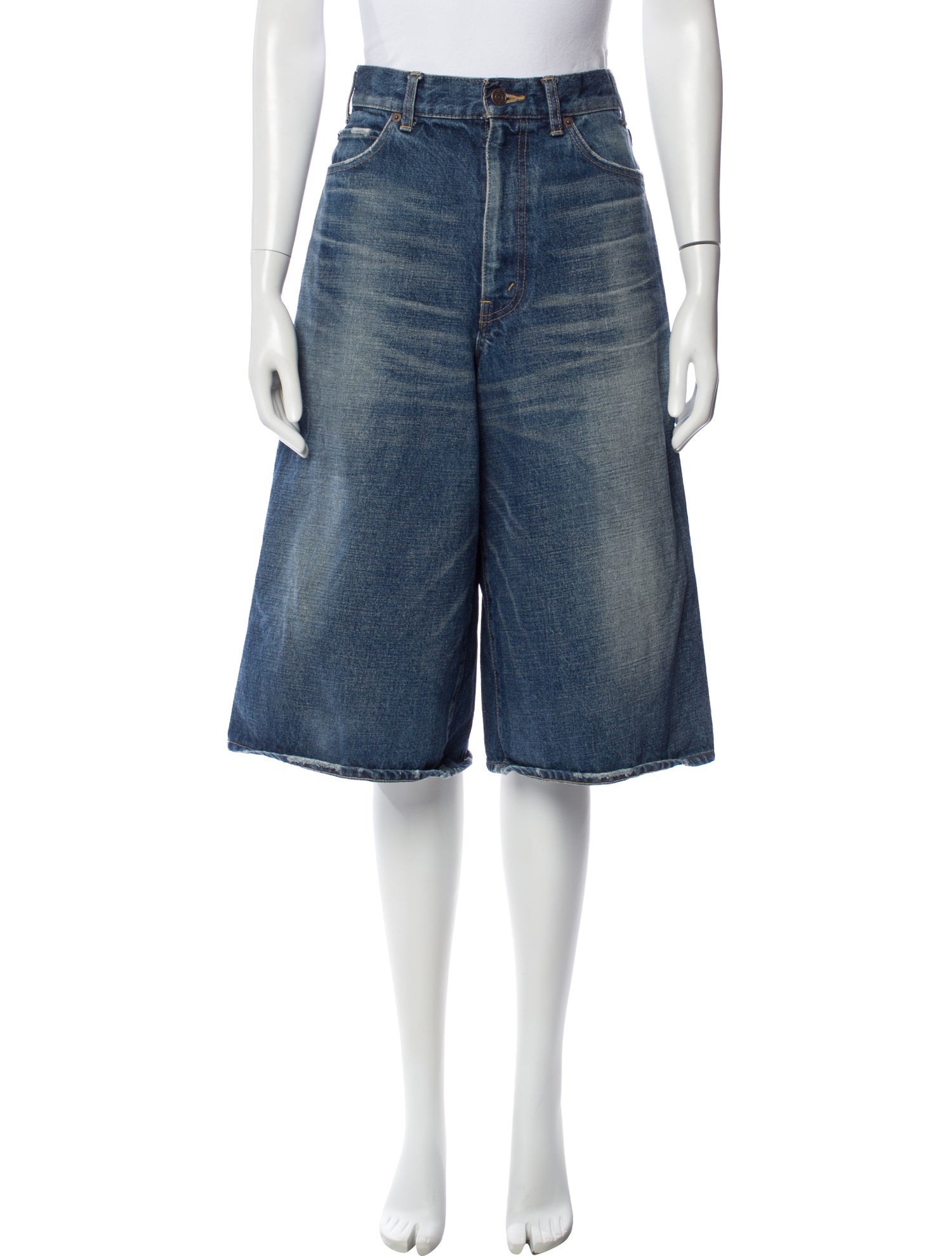 Celine High-Rise Wide Leg Jeans