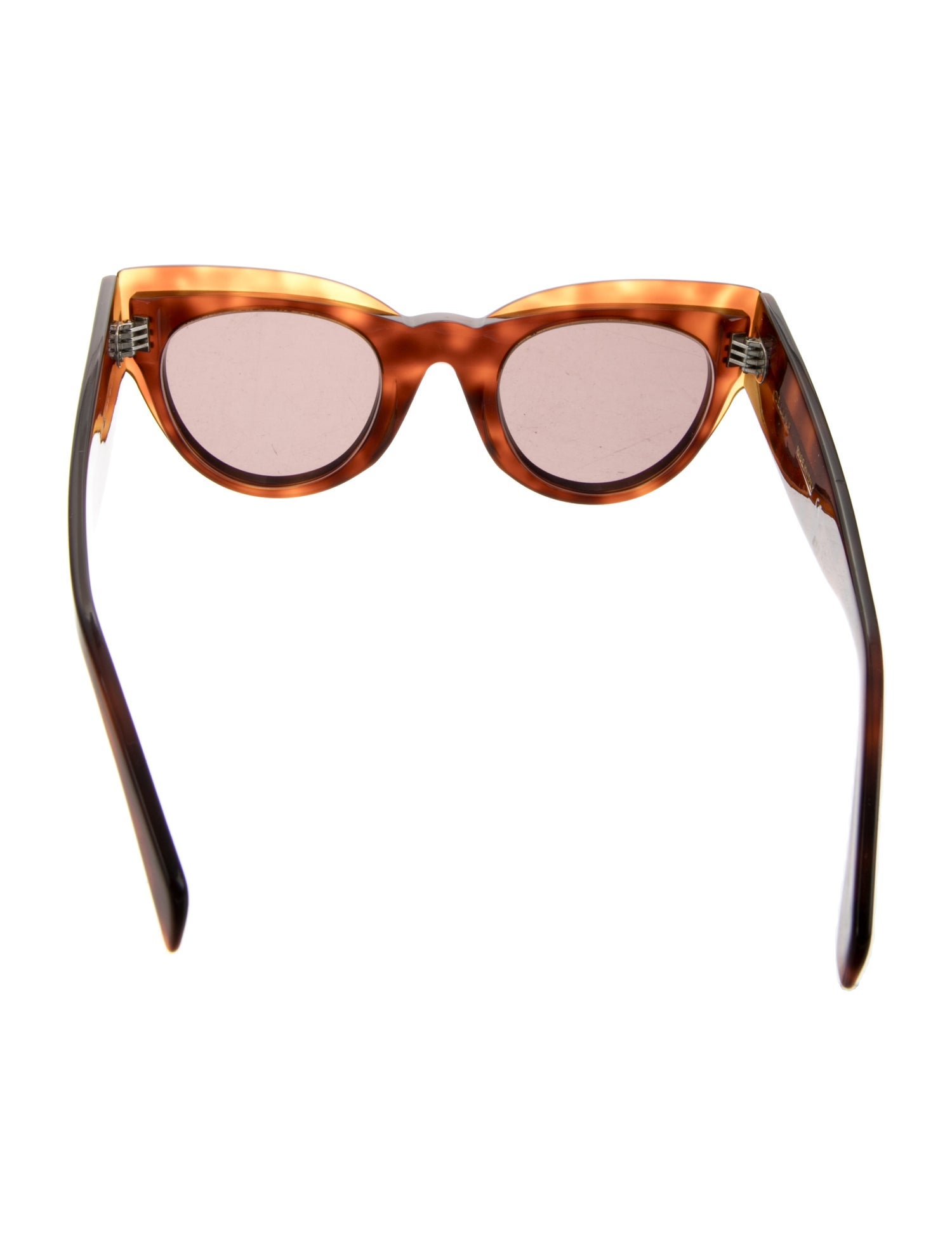 Celine Round Tinted Sunglasses