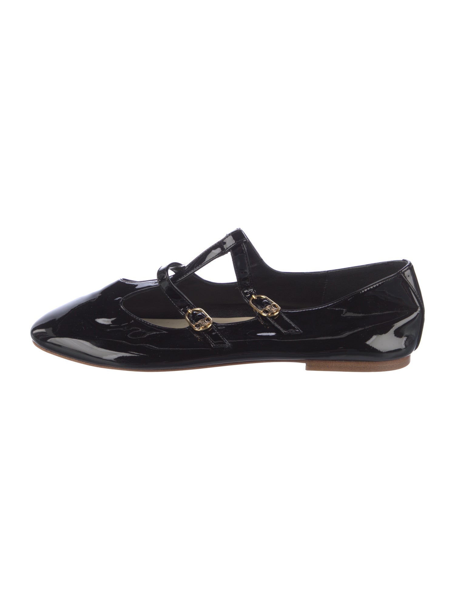Celine Patent Leather Mary Jane Flats