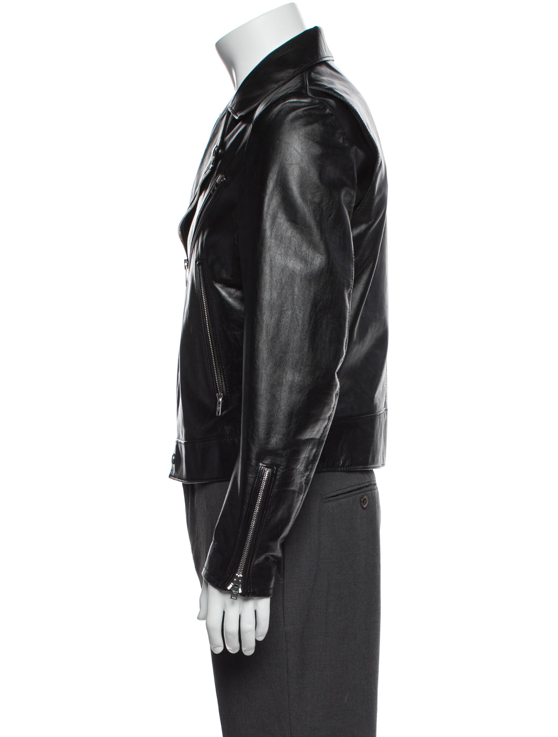 Celine 2019 Calfskin Moto Jacket