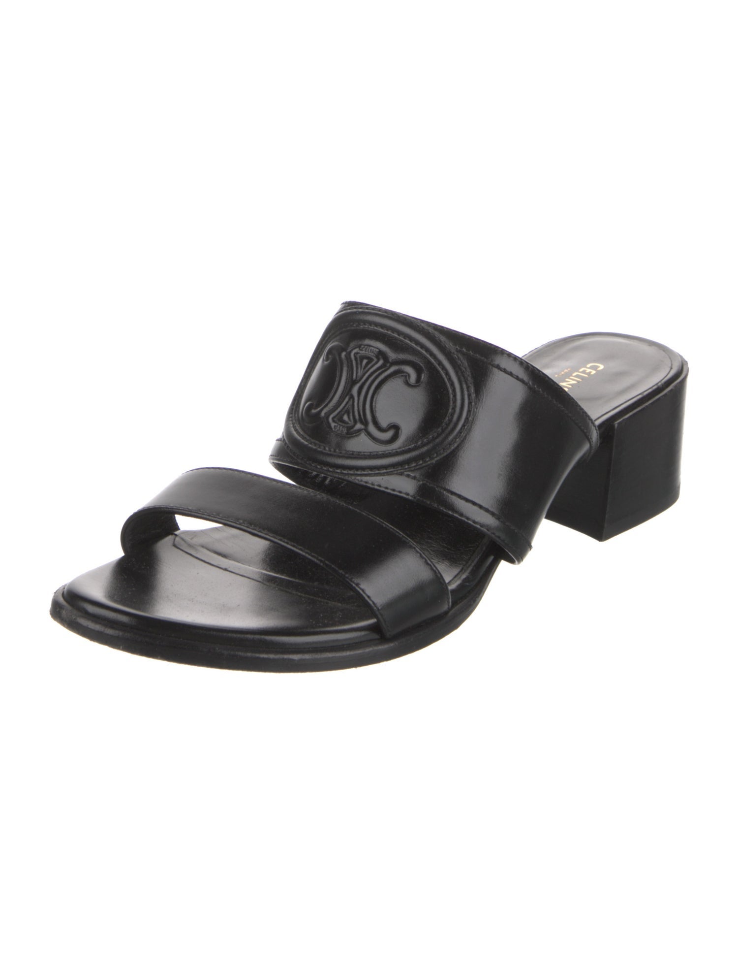 Celine Leather Slides