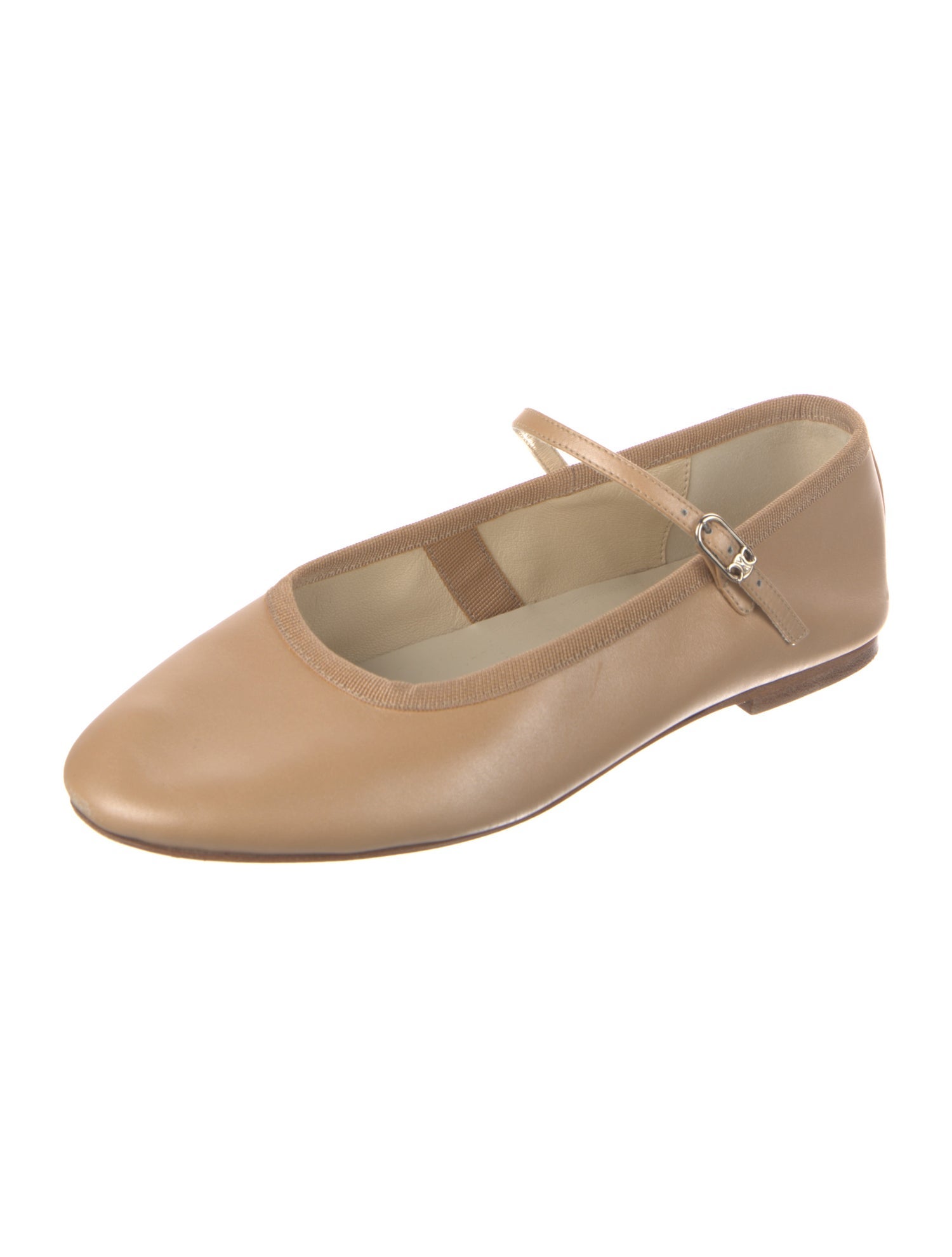 Celine Leather Mary Jane Flats