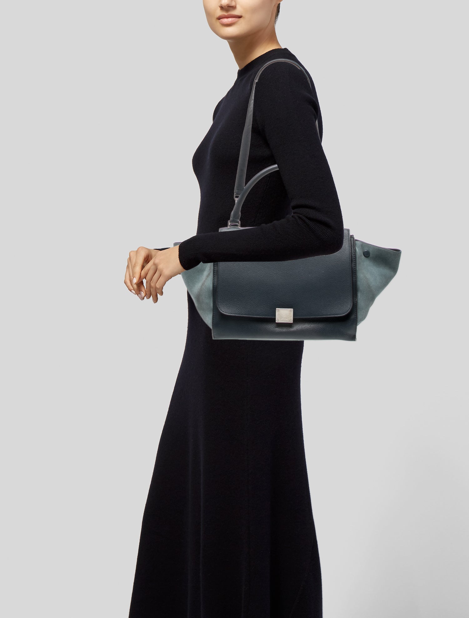 Celine Leather Trapeze Medium