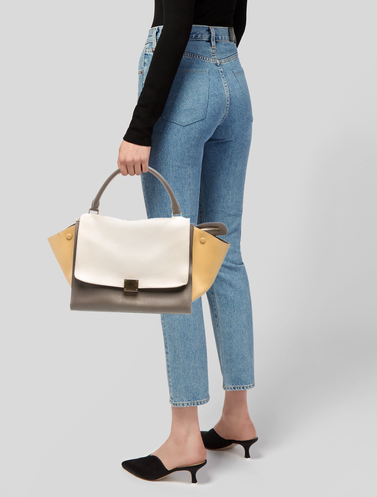 Celine Leather Trapeze Medium