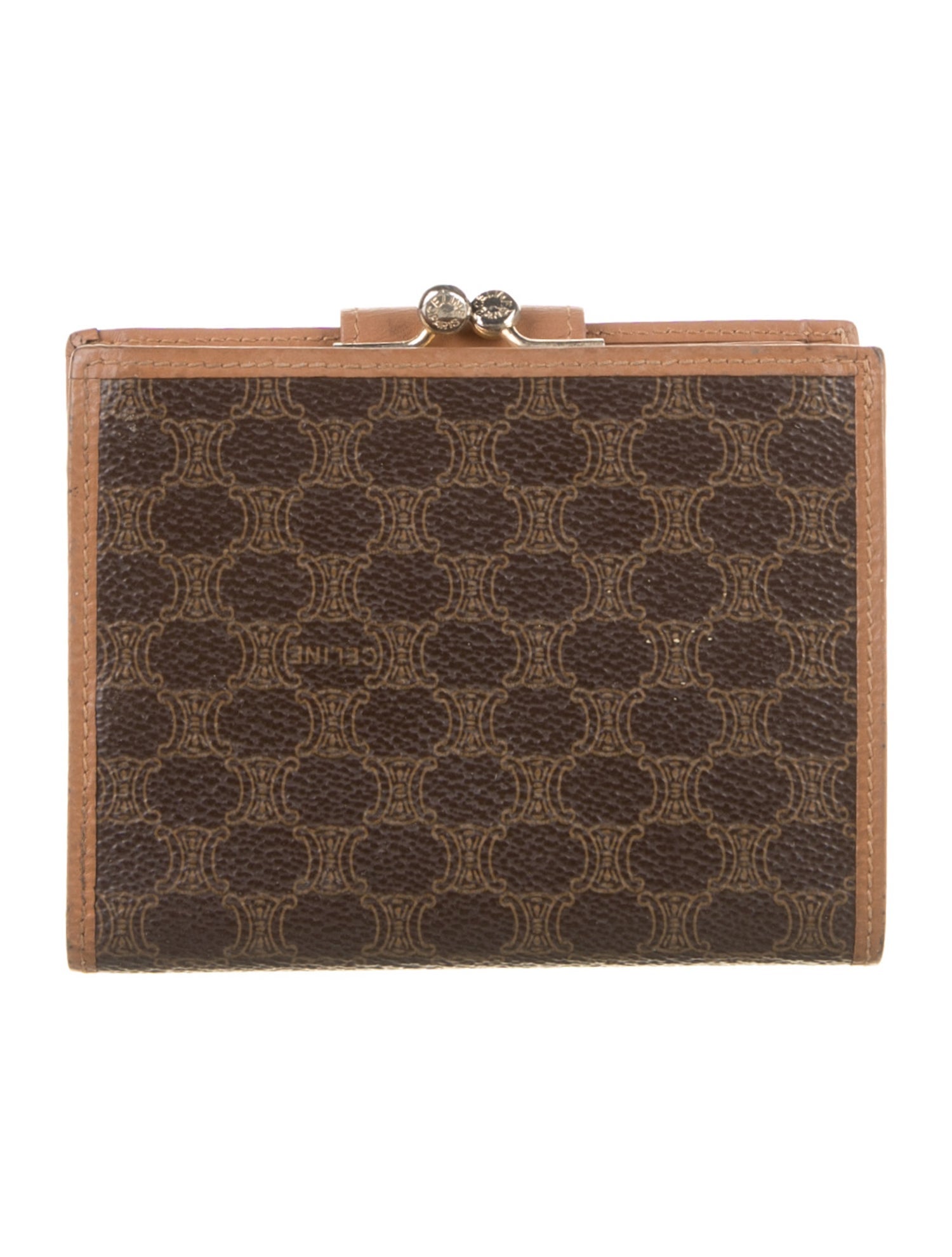 Celine Printed Compact Wallet