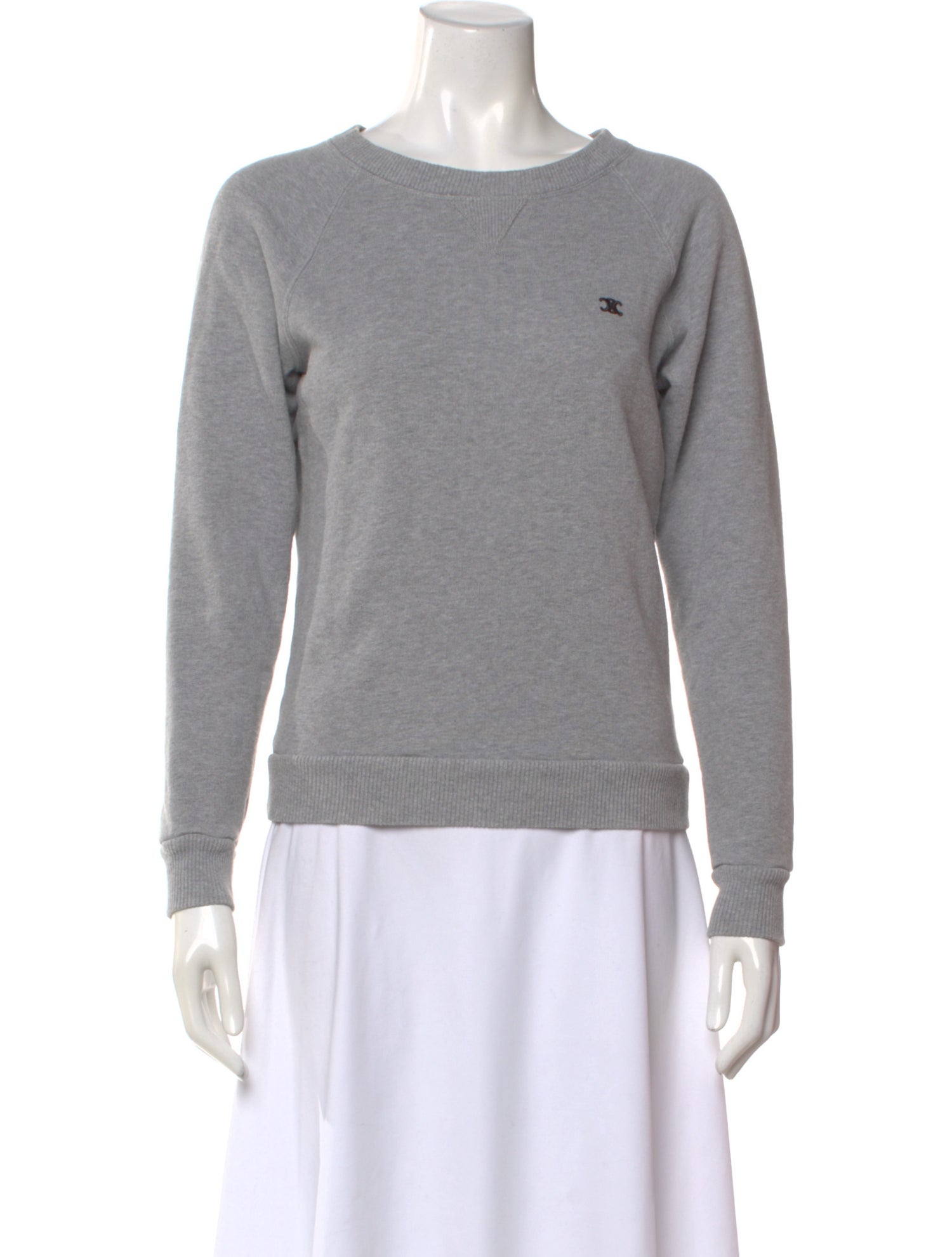 Celine Crew Neck Long Sleeve Sweatshirt