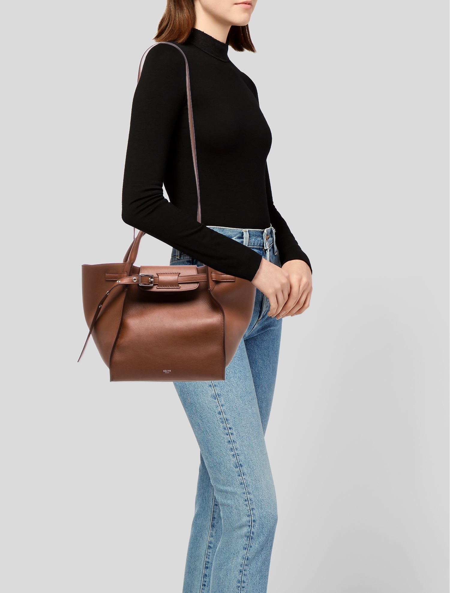 Celine Leather Big Bag Small