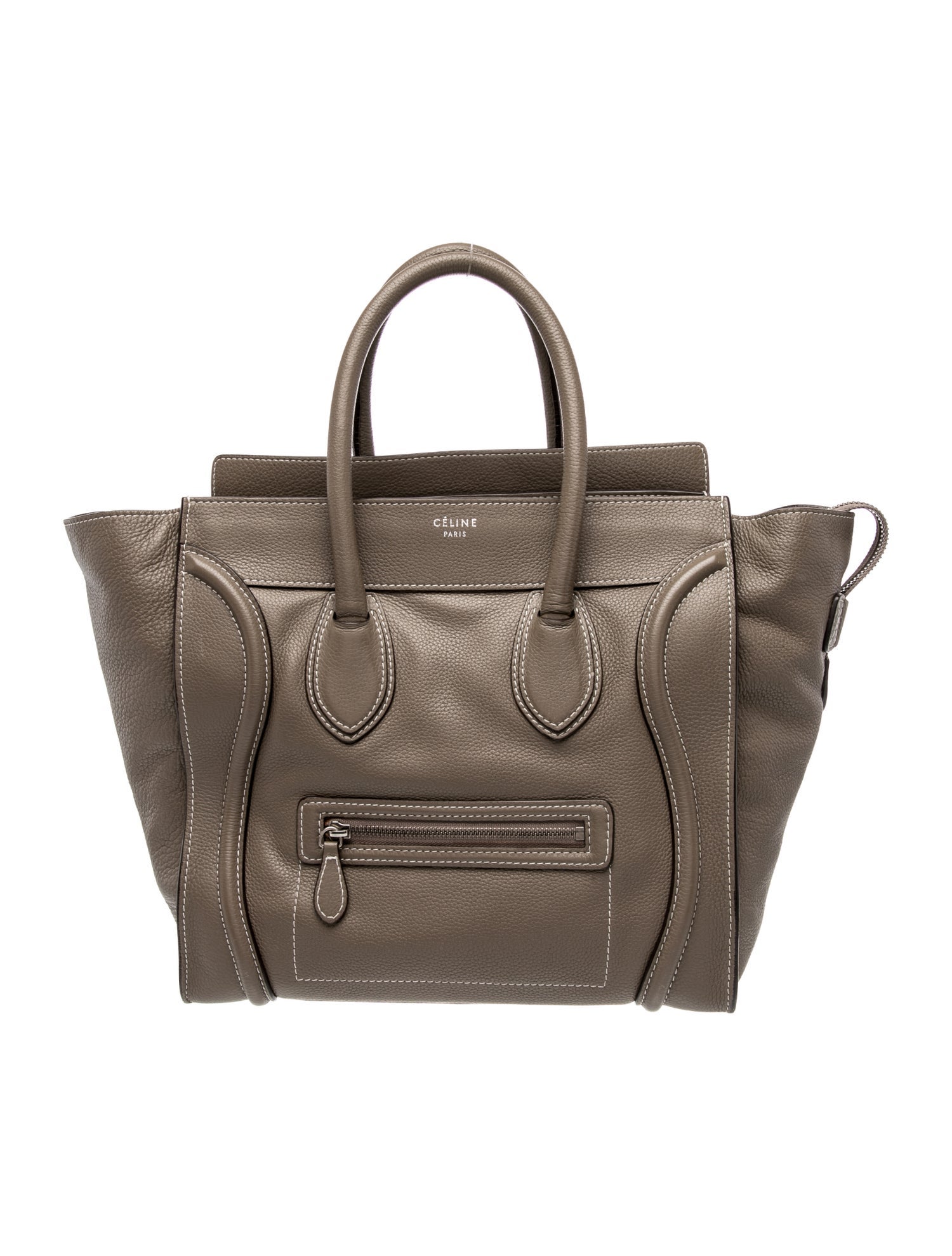 Celine Leather Luggage Mini Vintage