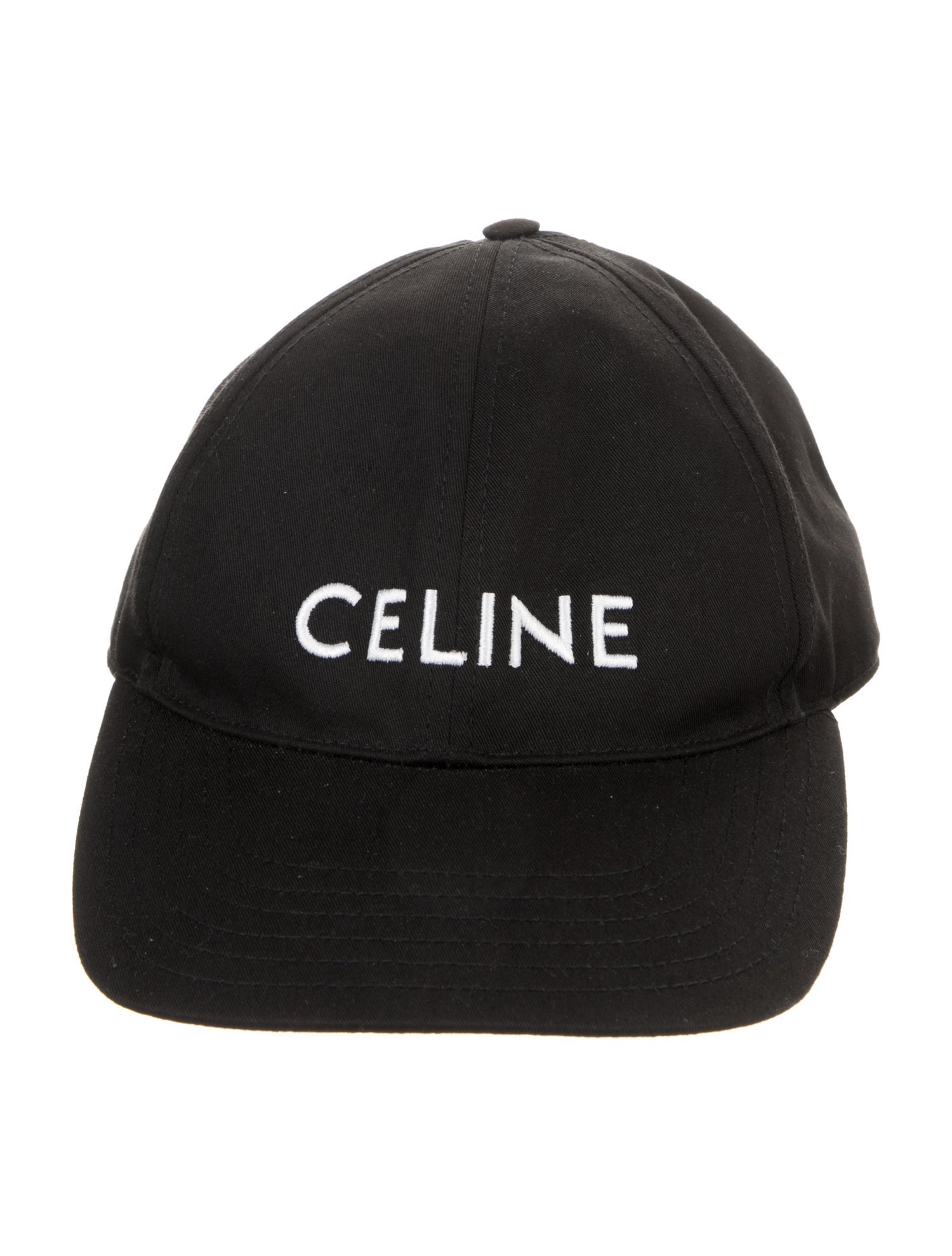 Celine Logo Embroidered Baseball Cap