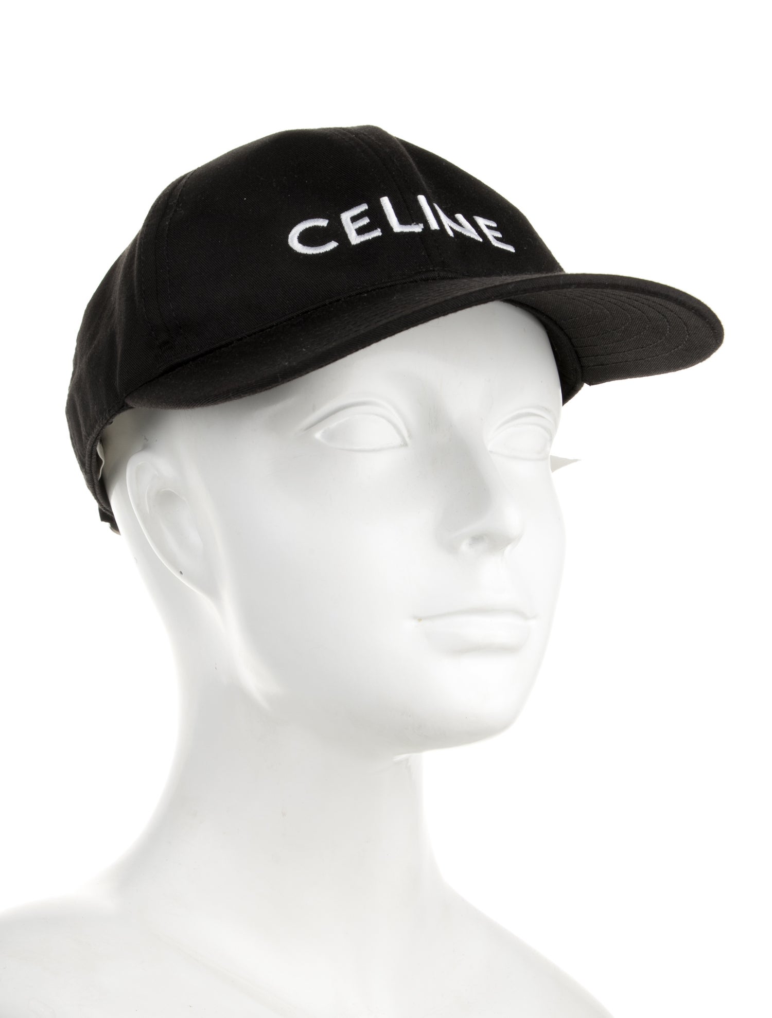 Celine Logo Embroidered Baseball Cap