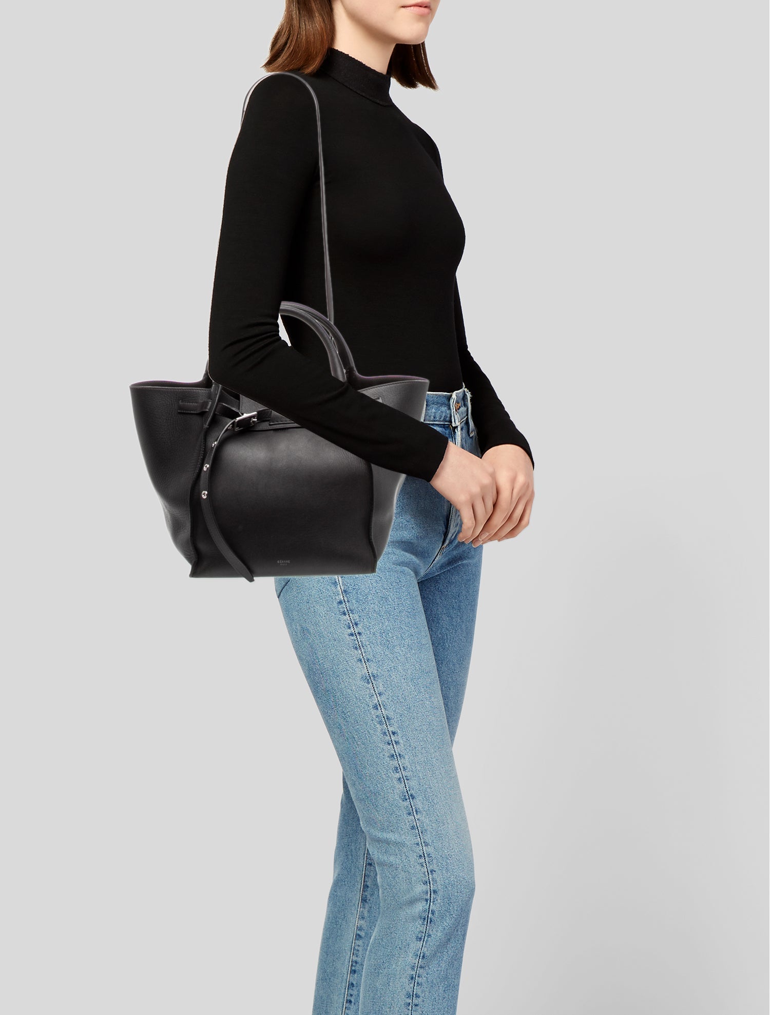 Celine Leather Big Bag Small