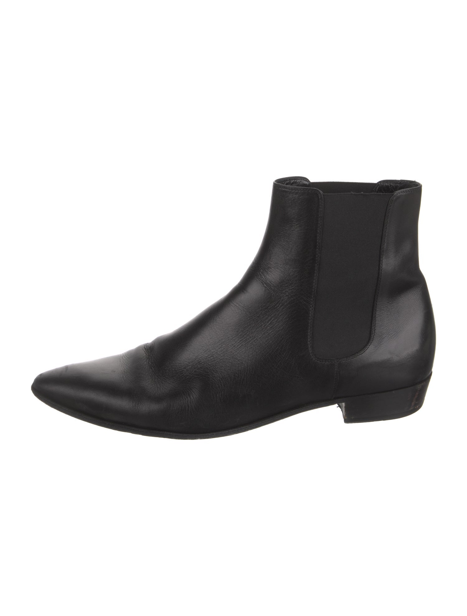 Celine Leather Chelsea Boots