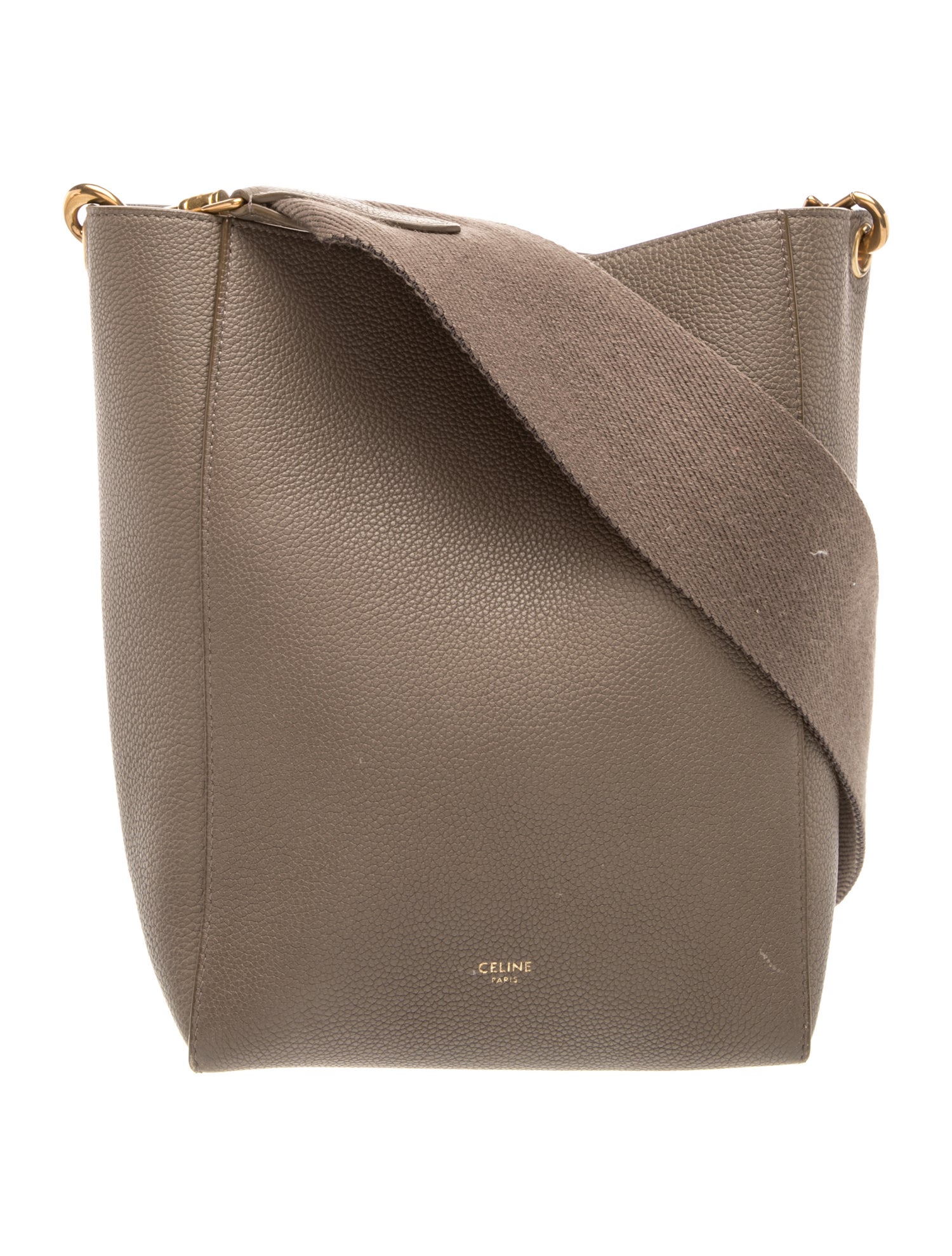 Celine Leather Sangle Small